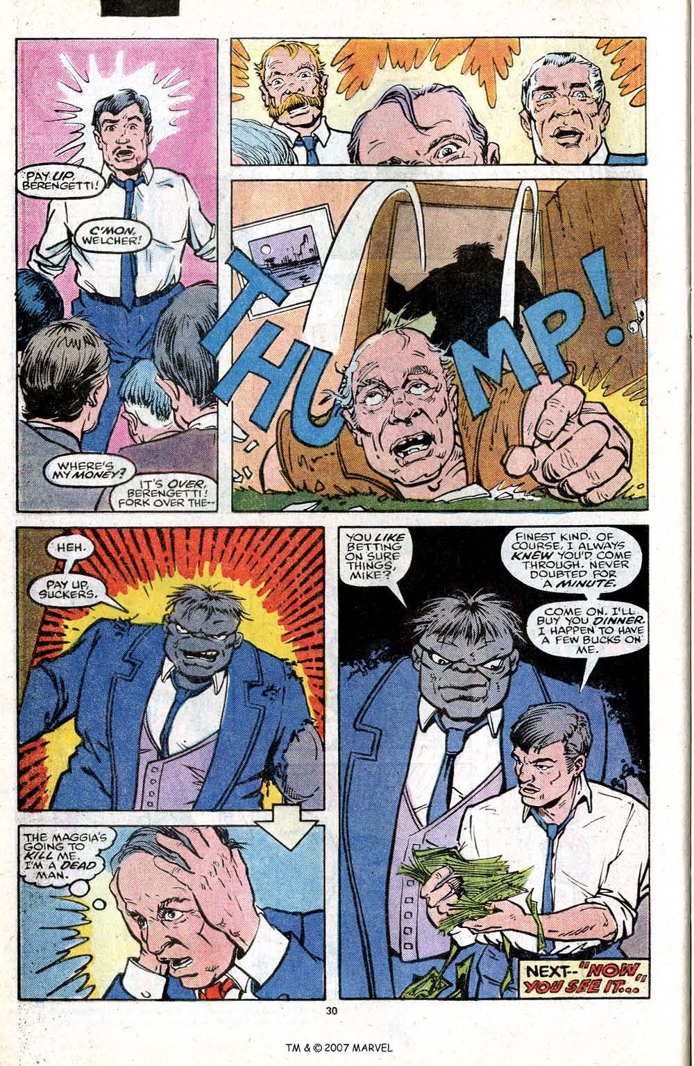 Read online The Incredible Hulk (1968) comic -  Issue #354 - 32