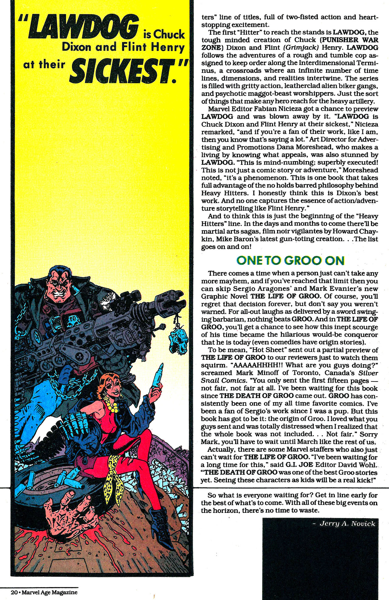 Read online Marvel Age comic -  Issue #123 - 18