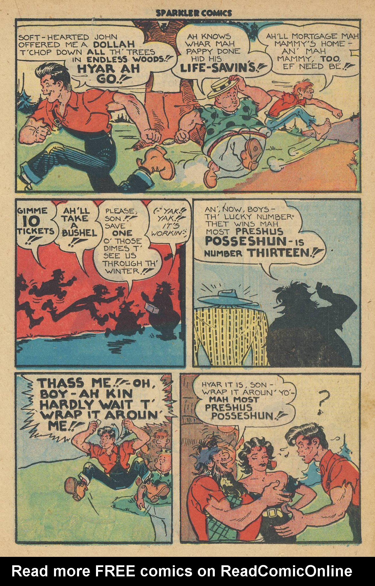Read online Sparkler Comics comic -  Issue #72 - 23