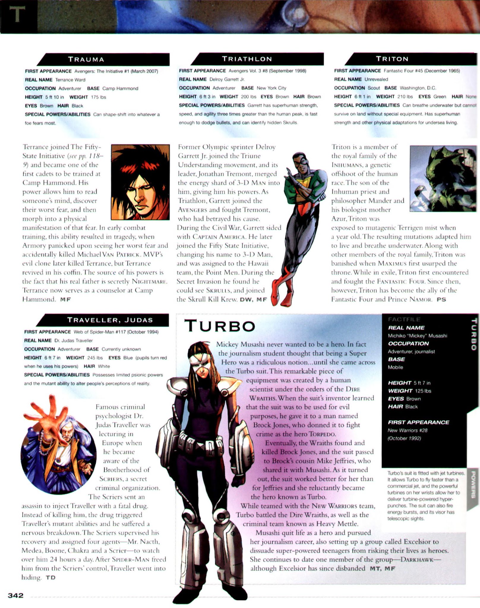 Read online The Marvel Encyclopedia comic -  Issue # TPB 2 (Part 4) - 12