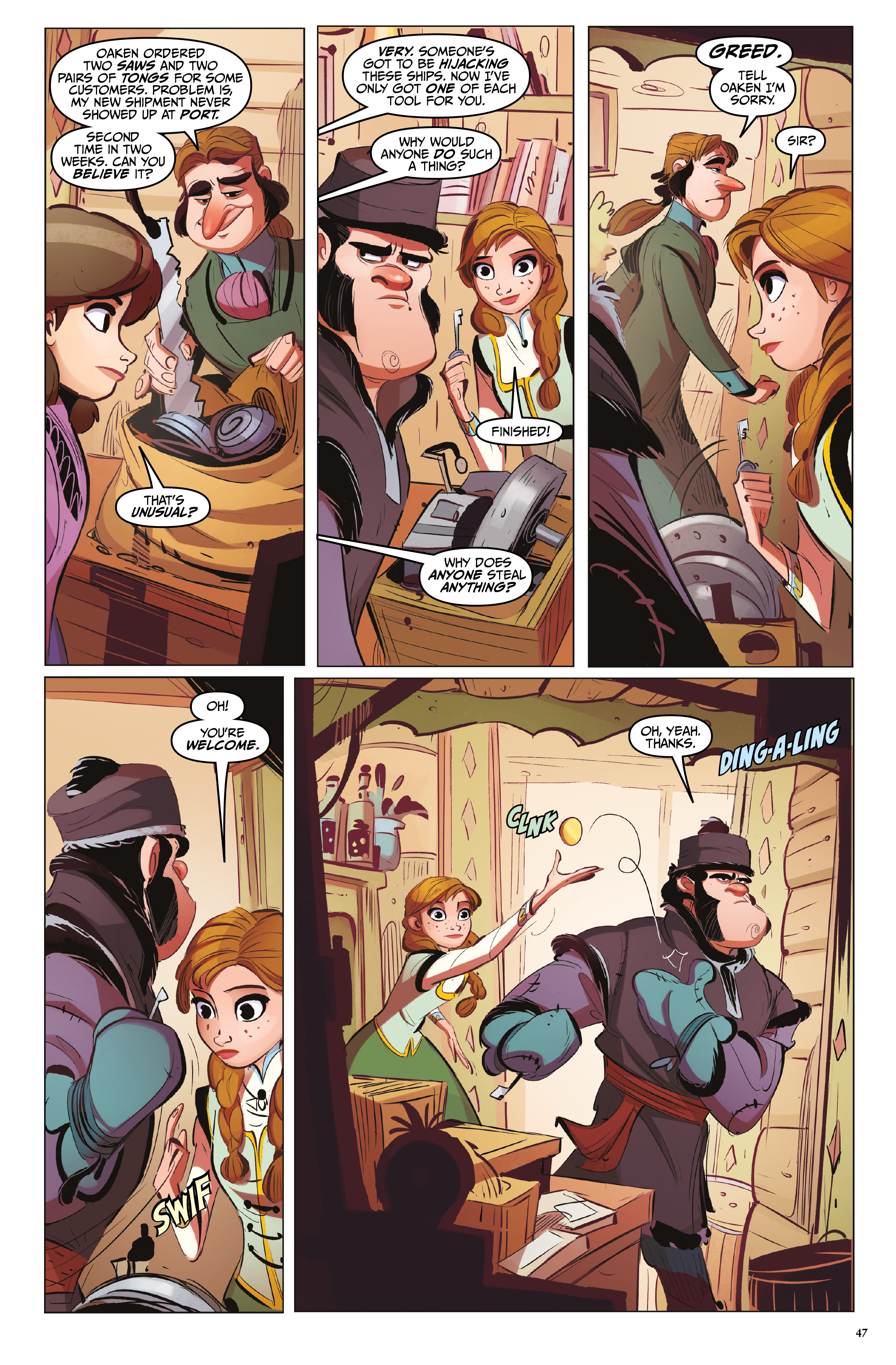 Read online Disney Frozen Library Edition comic -  Issue # TPB (Part 1) - 49