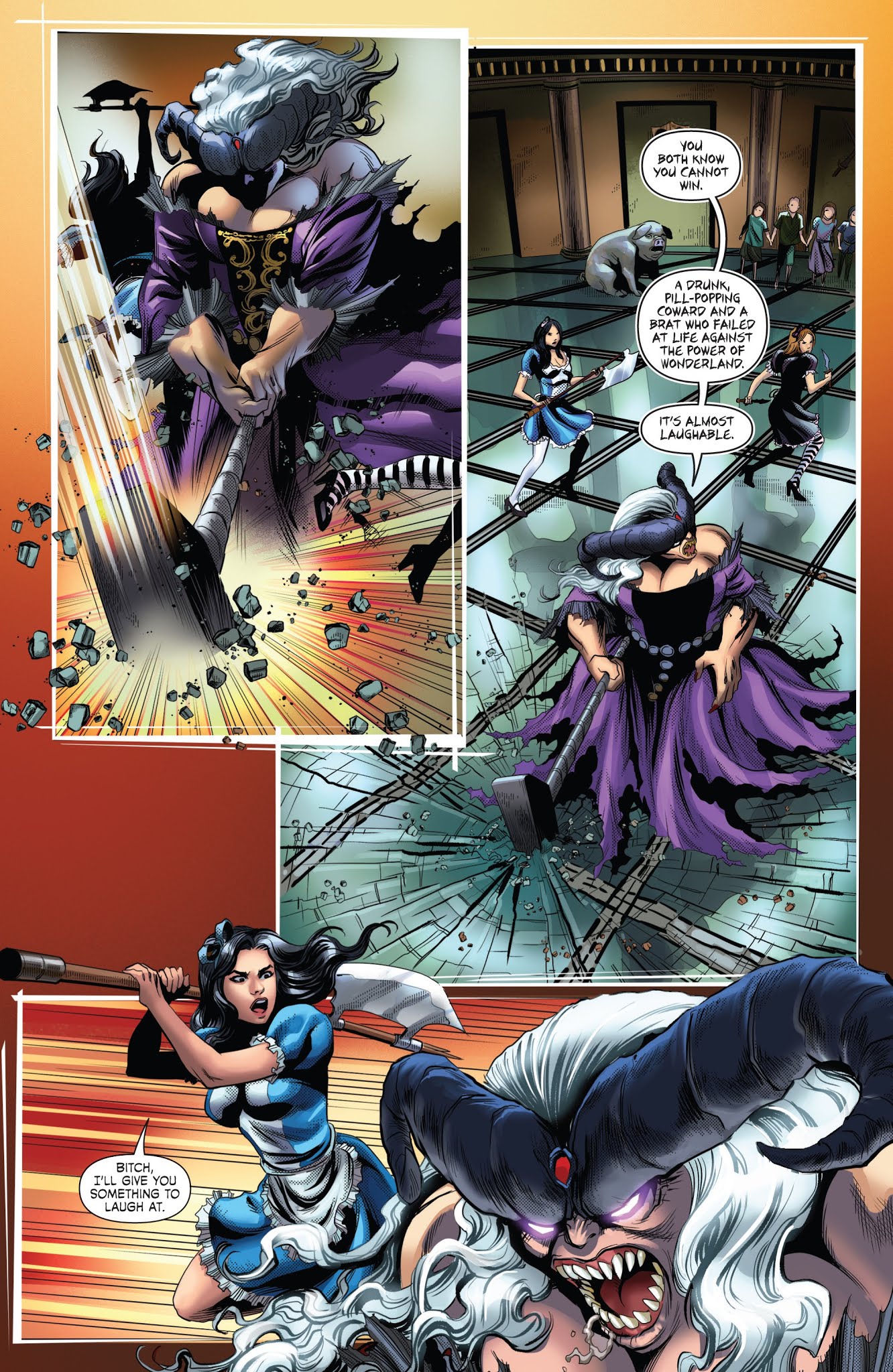 Read online Revenge of Wonderland comic -  Issue #6 - 8