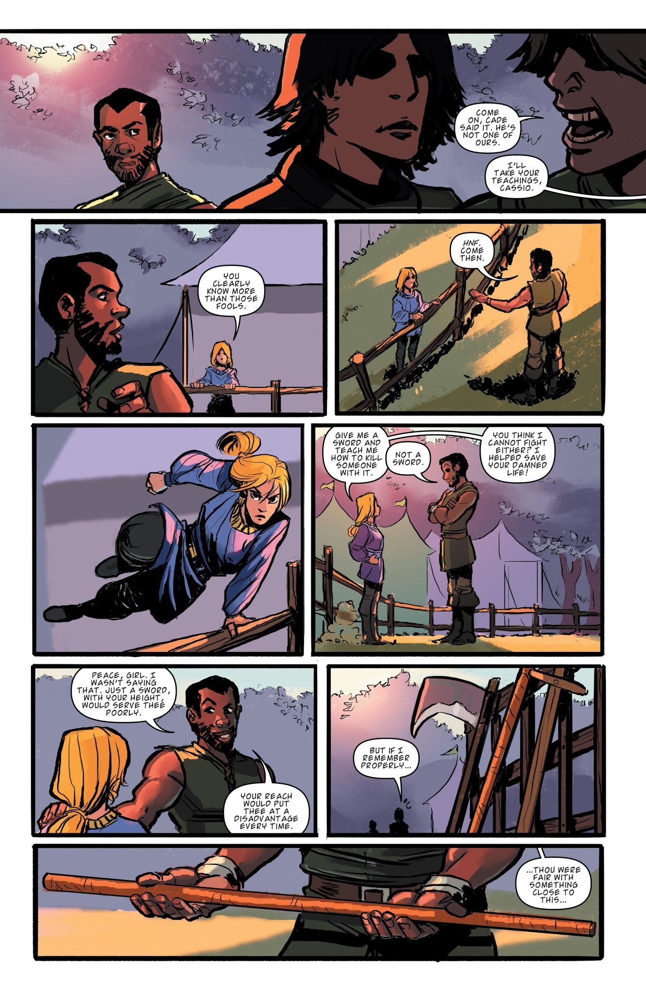 Read online Kill Shakespeare: Juliet: Past is Prologue comic -  Issue #3 - 8