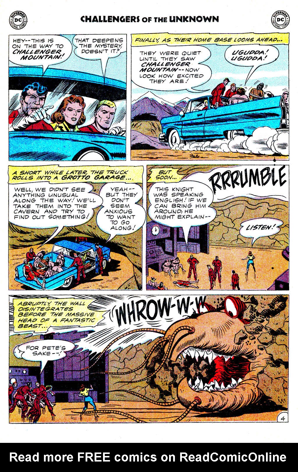 Read online Challengers of the Unknown (1958) comic -  Issue #22 - 21