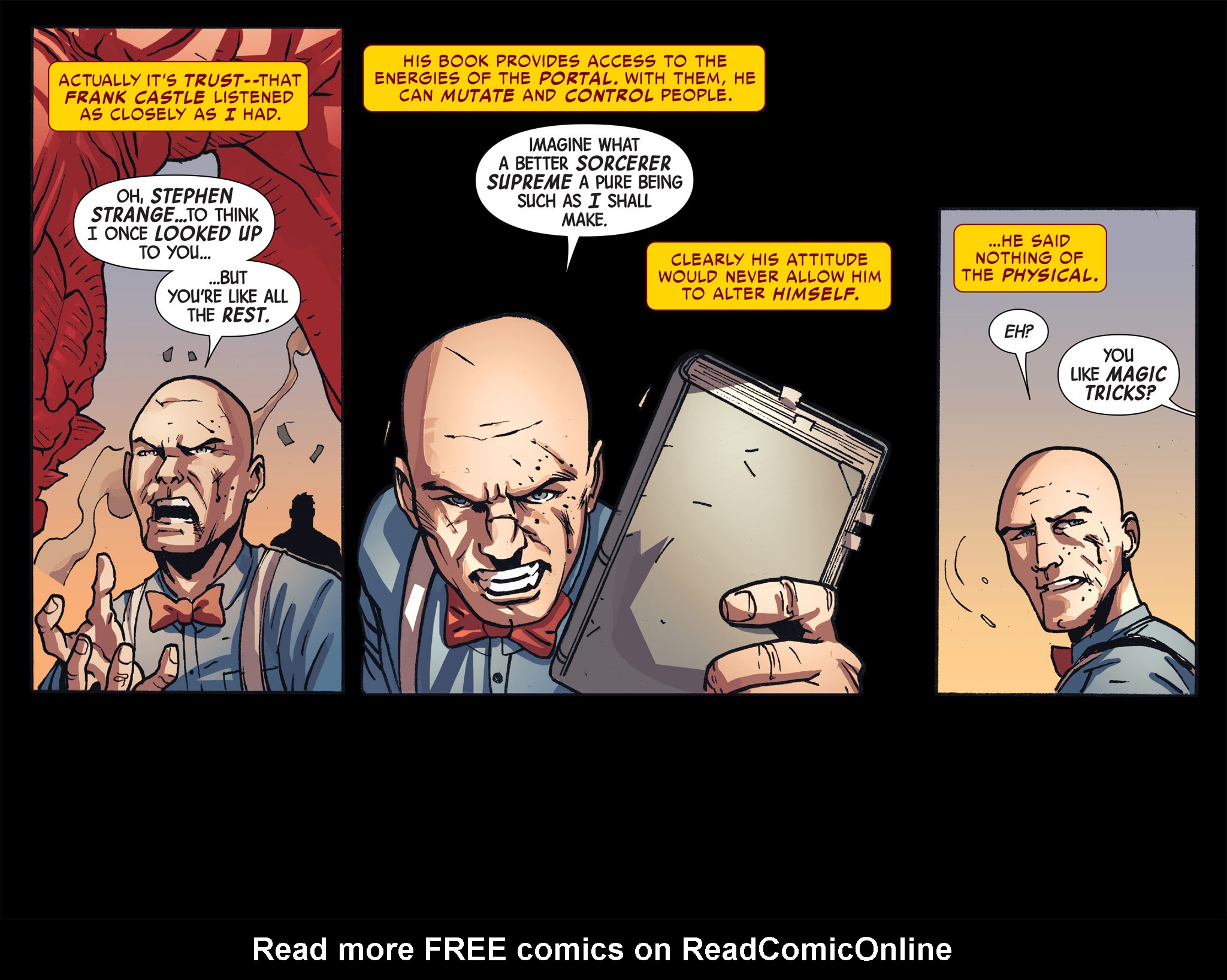 Read online Doctor Strange/Punisher: Magic Bullets Infinite Comic comic -  Issue #8 - 51
