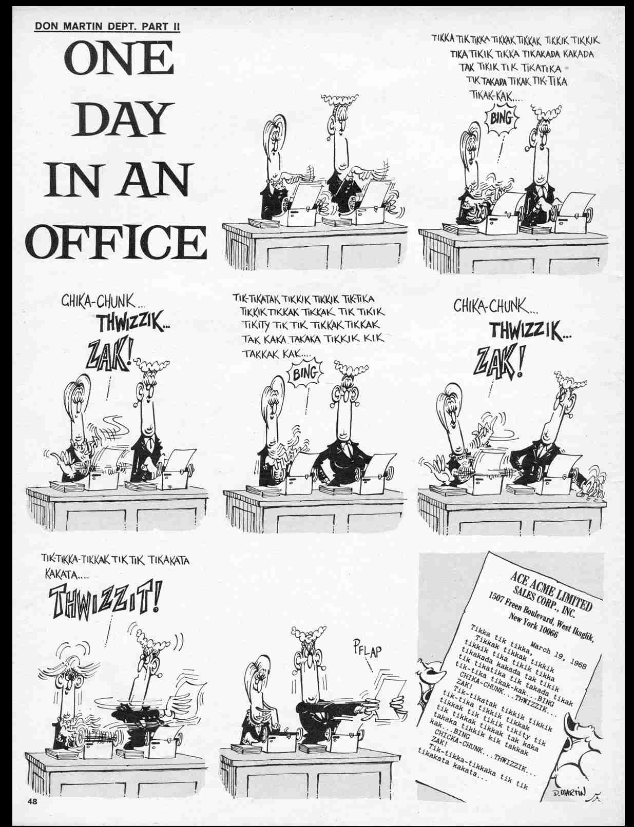 Read online MAD comic -  Issue #119 - 50