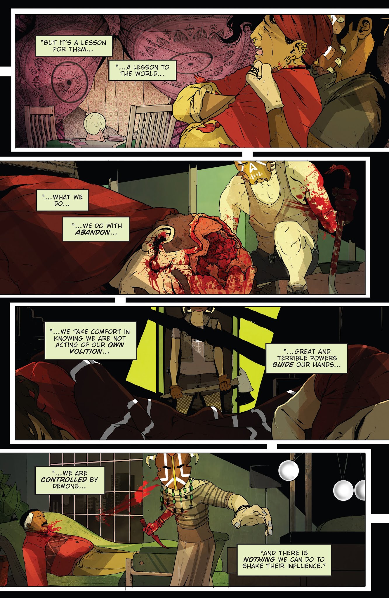 Read online Regression comic -  Issue #12 - 19