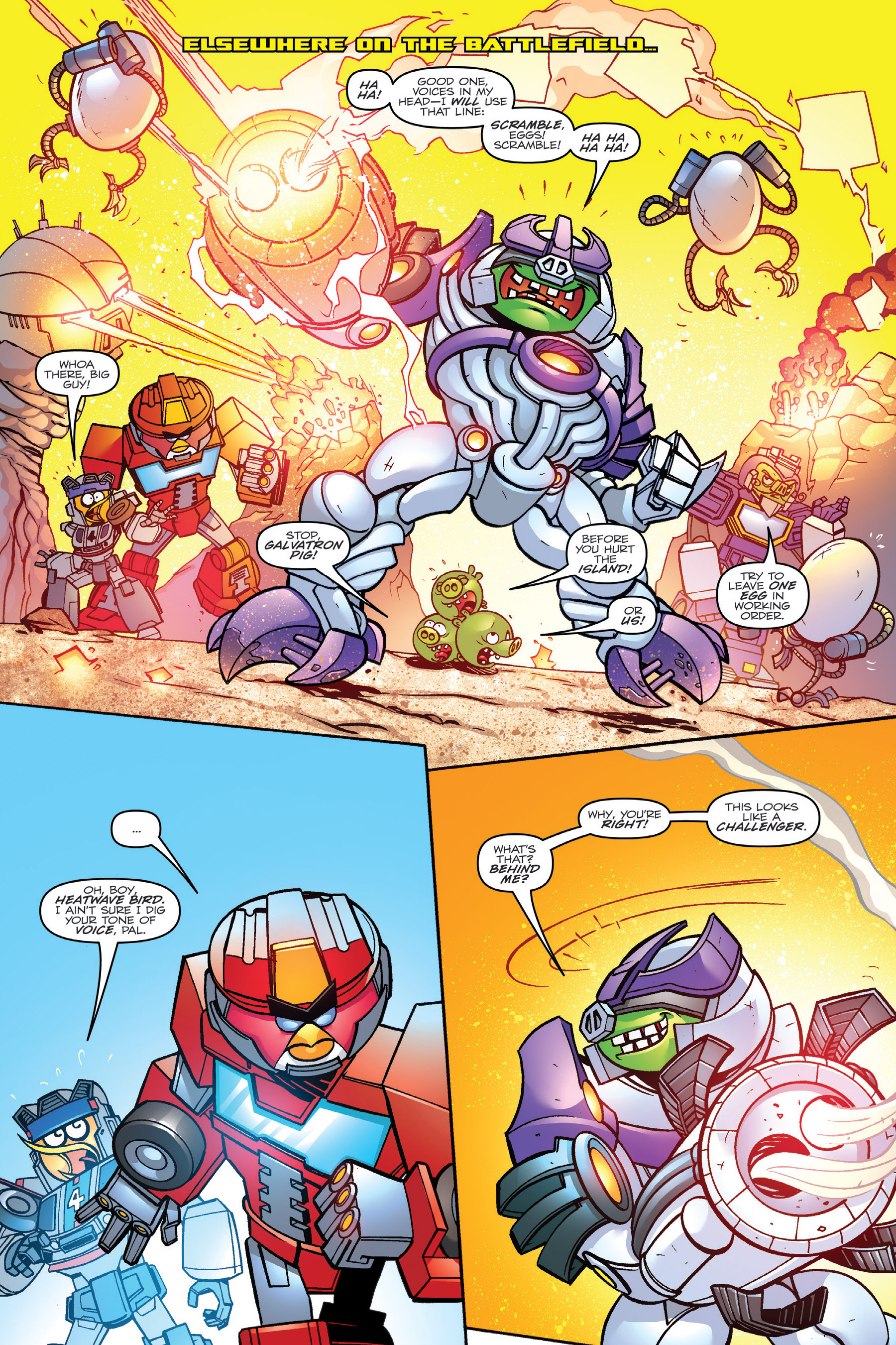 Read online Angry Birds Transformers: Age of Eggstinction comic -  Issue # Full - 57