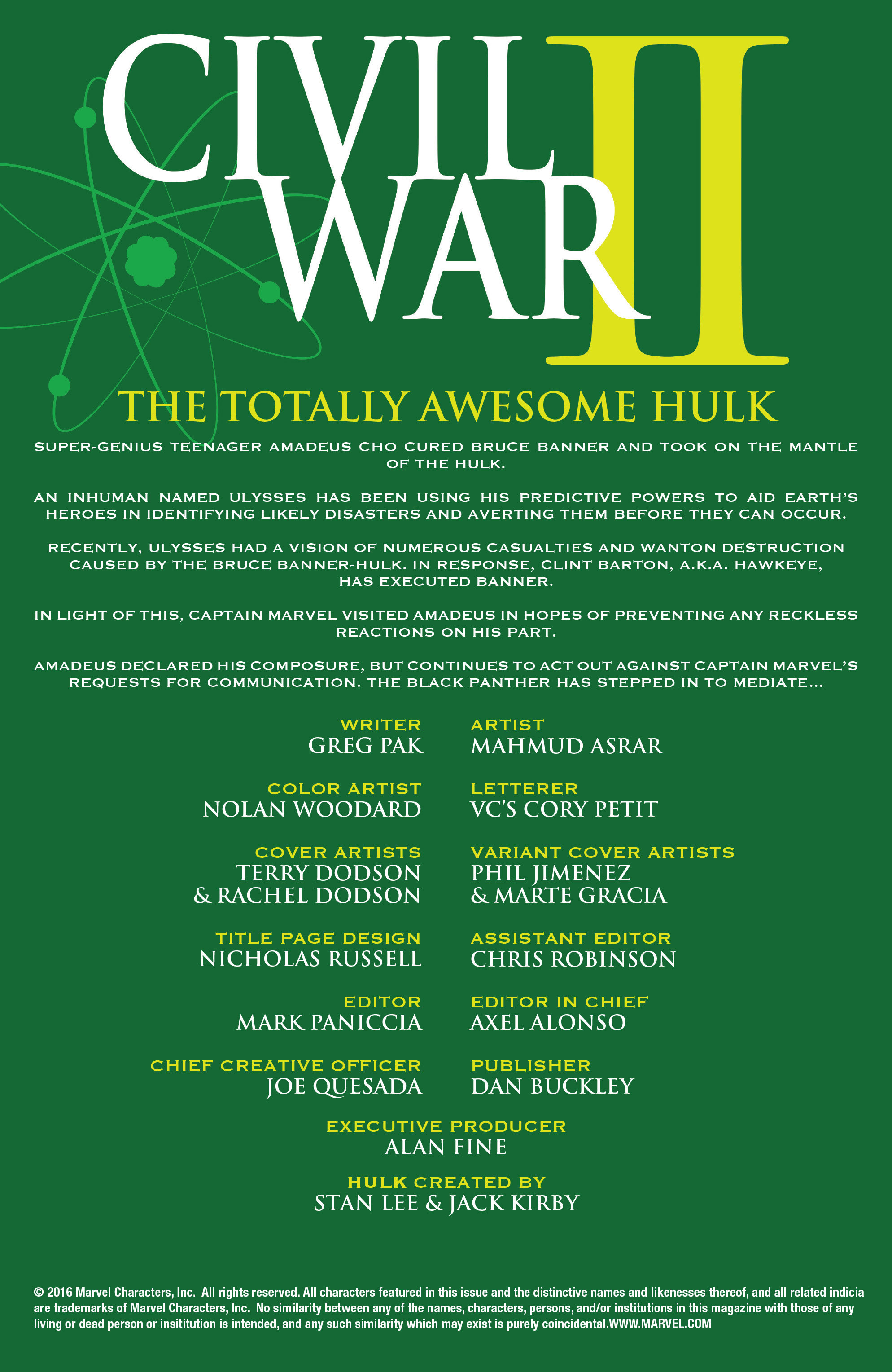Read online Totally Awesome Hulk comic -  Issue #10 - 2