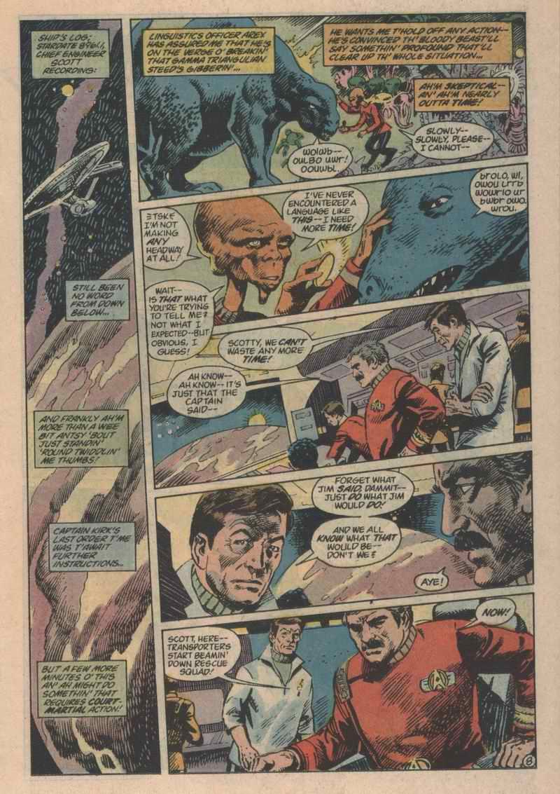 Read online Star Trek (1984) comic -  Issue #45 - 9