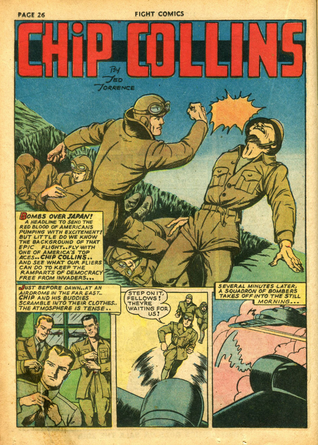 Read online Fight Comics comic -  Issue #22 - 28