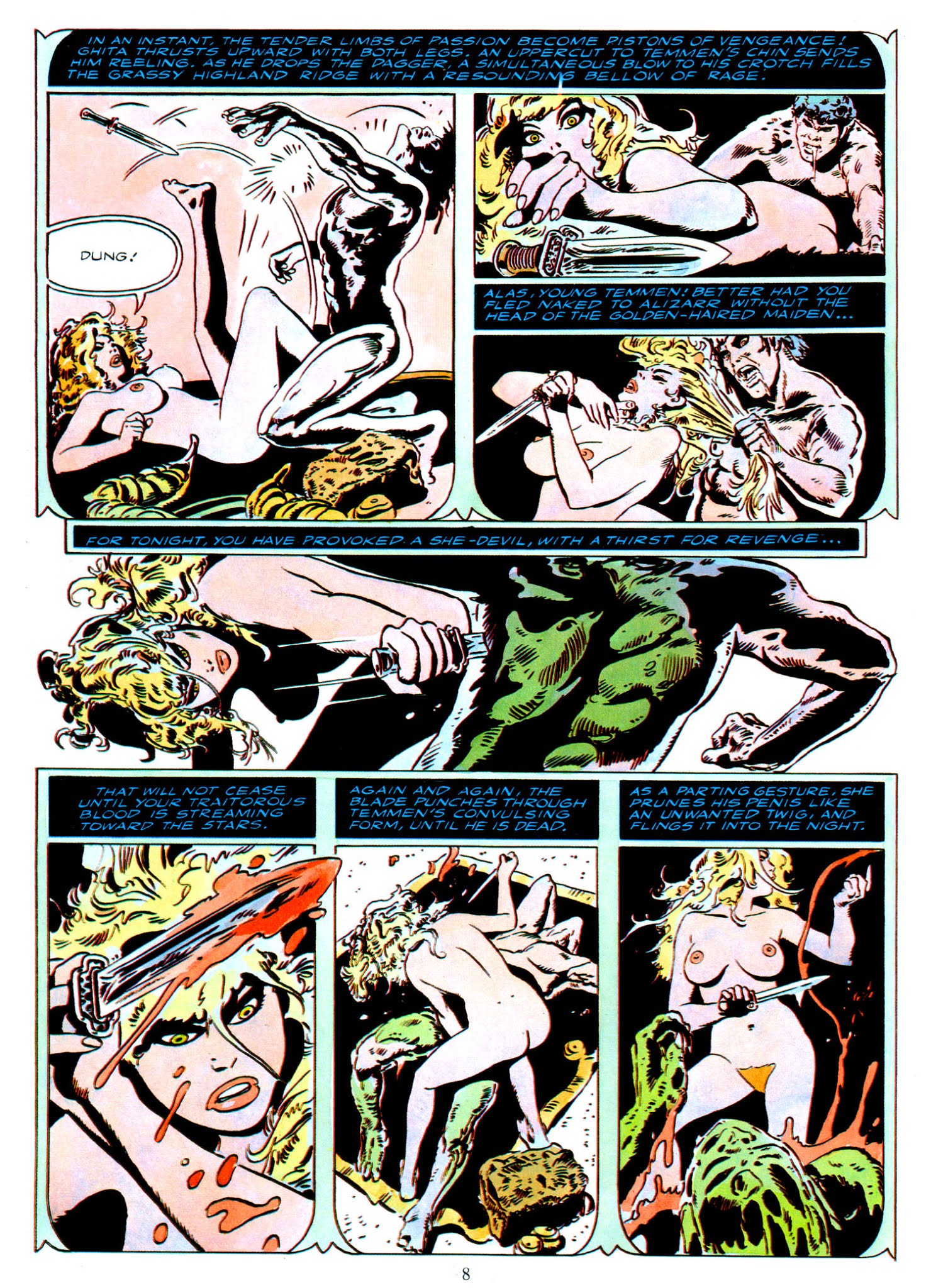 Read online Ghita of Alizarr comic -  Issue #2 - 9