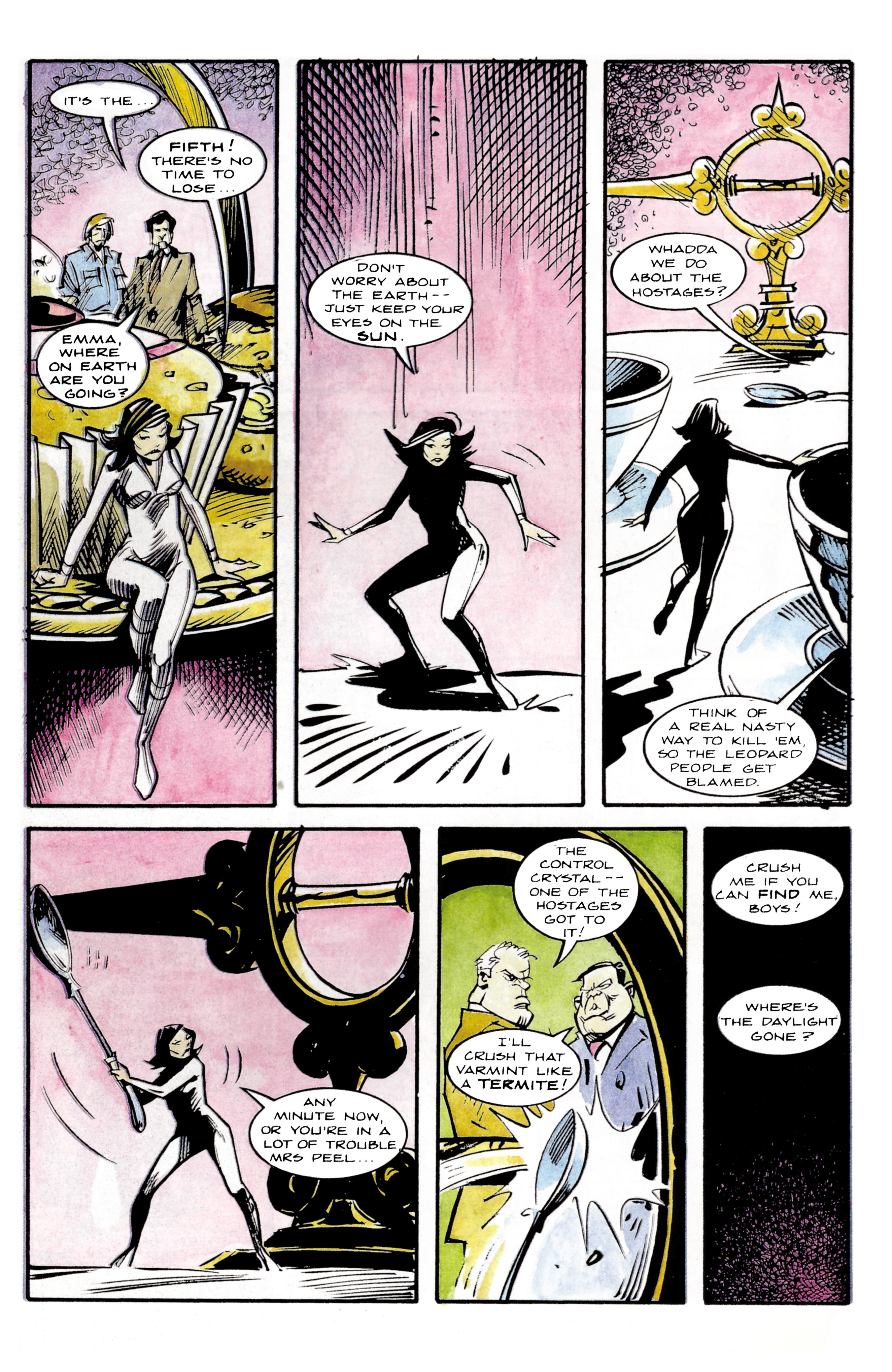 Read online Steed & Mrs. Peel: Golden Game comic -  Issue # Full - 143