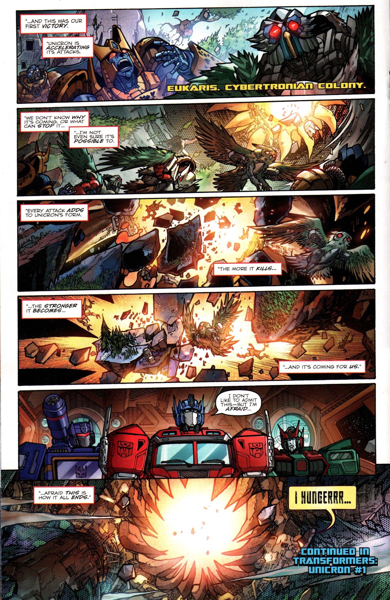 Read online Free Comic Book Day 2018 comic -  Issue # Transformers Unicron - 18