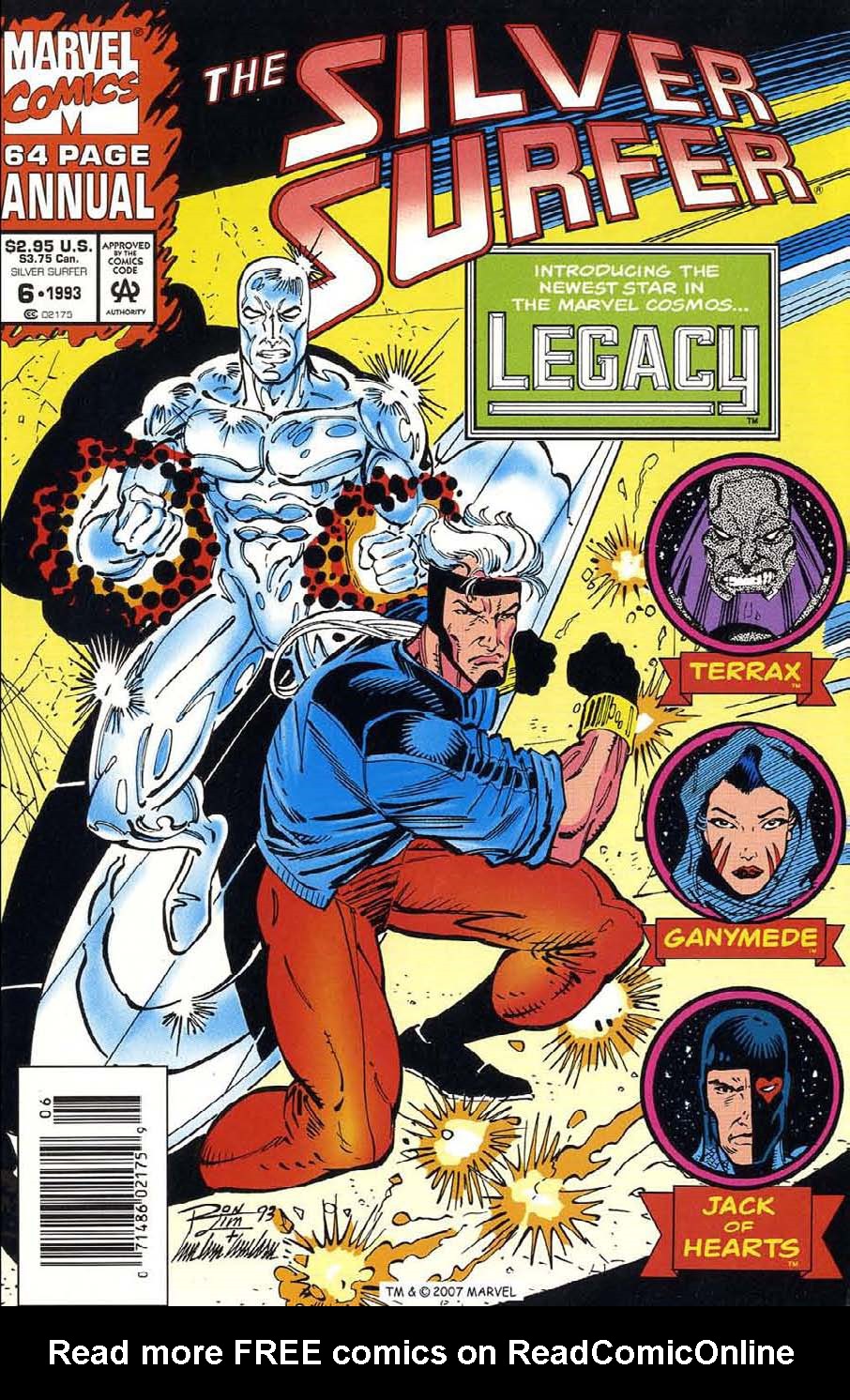 Read online Silver Surfer (1987) comic -  Issue # _Annual 6 - 1