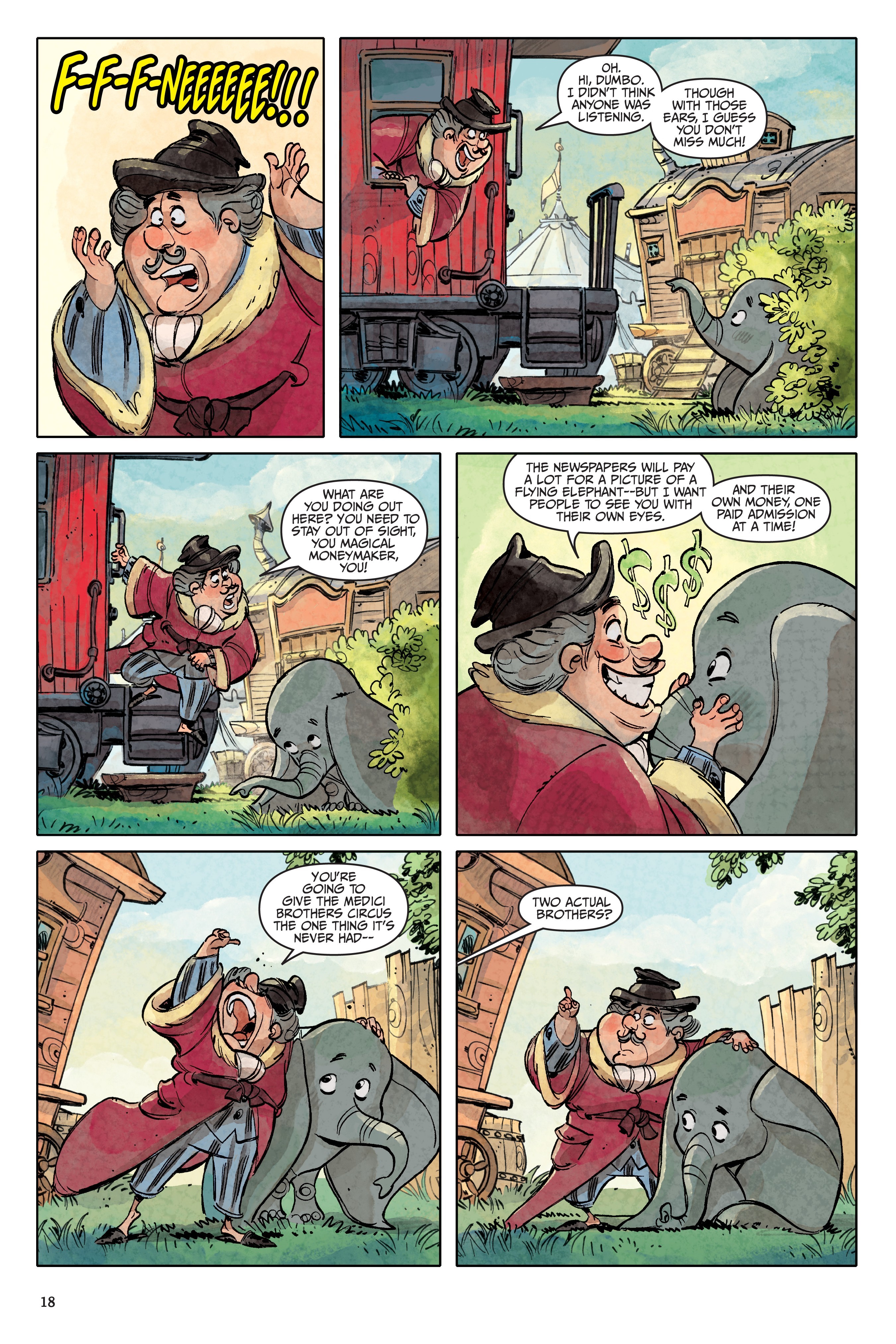 Read online Disney Dumbo: Friends in High Places comic -  Issue # Full - 19