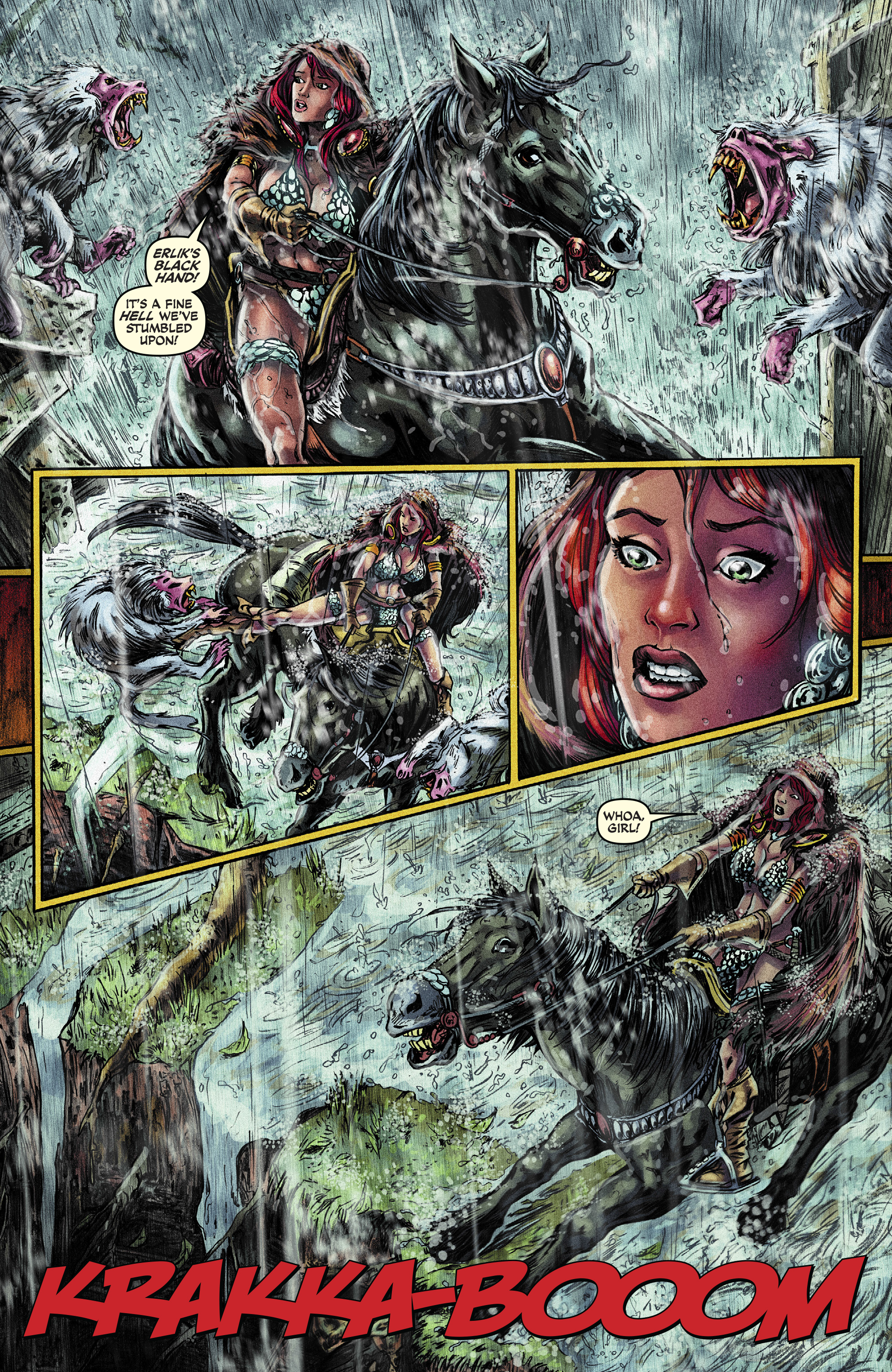 Read online Red Sonja Travels comic -  Issue # TPB 2 (Part 1) - 107