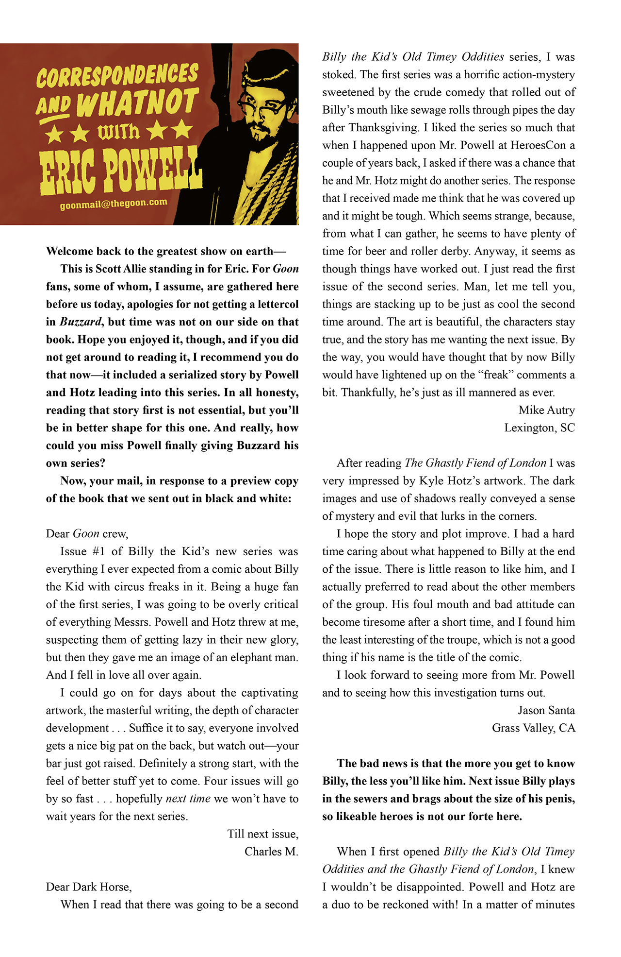 Read online Billy the Kid's Old Timey Oddities and the Ghastly Fiend of London comic -  Issue #1 - 26