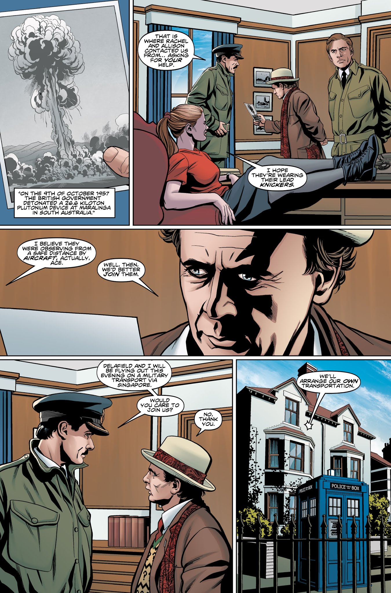 Read online Doctor Who: The Seventh Doctor: Operation Volcano comic -  Issue #1 - 23