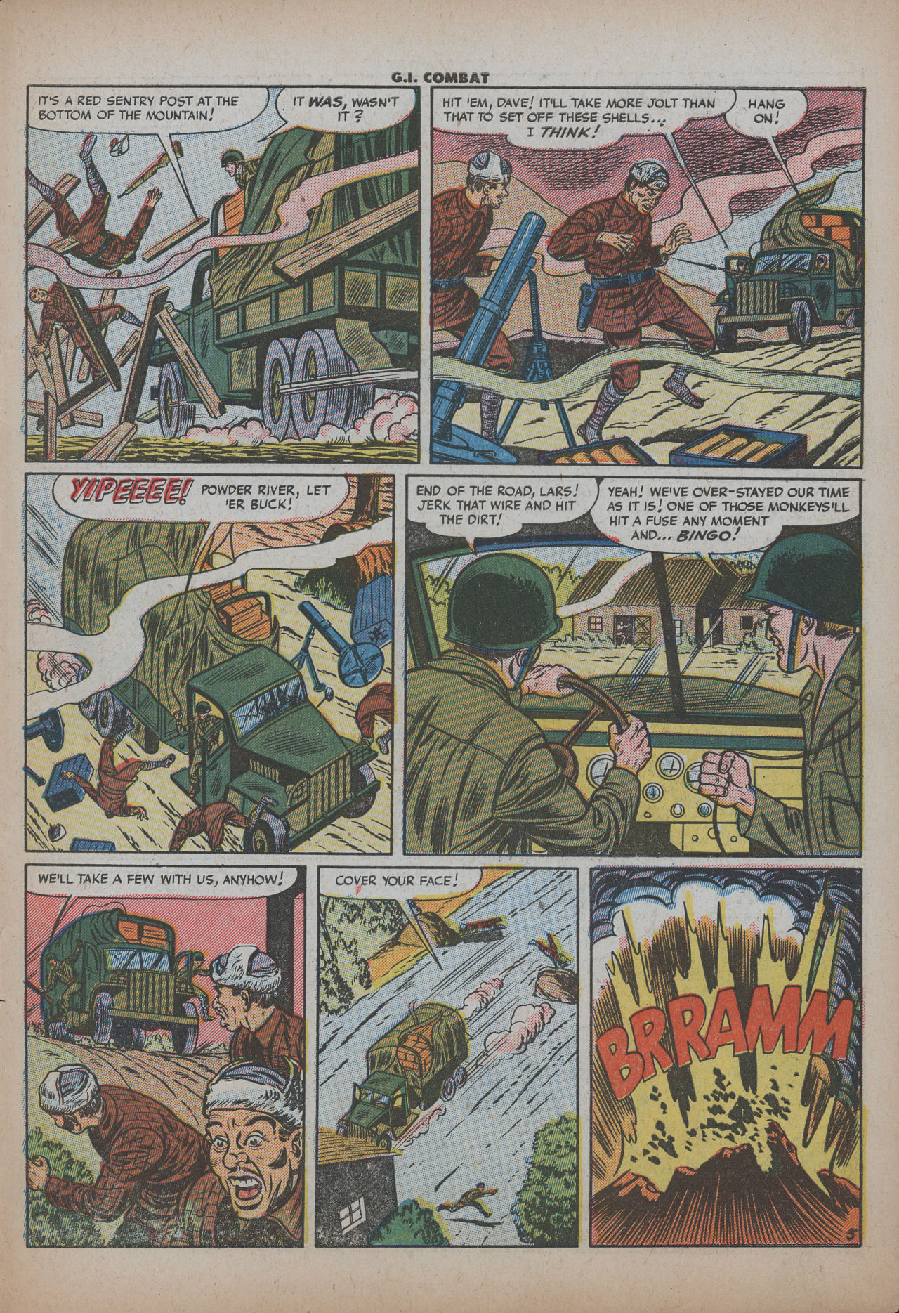 Read online G.I. Combat (1952) comic -  Issue #10 - 32