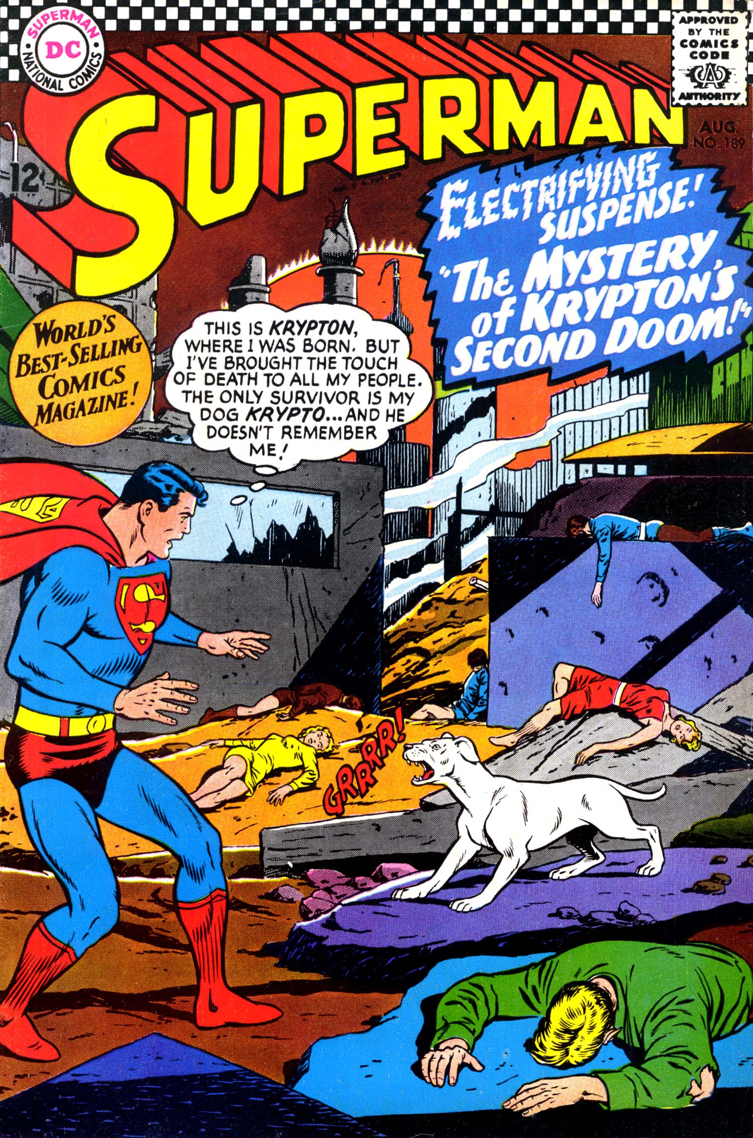 Read online Superman (1939) comic -  Issue #189 - 1