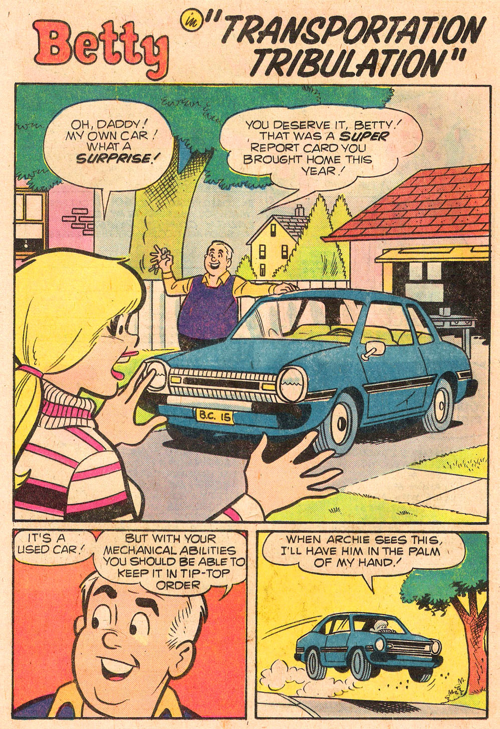 Read online Archie's Girls Betty and Veronica comic -  Issue #258 - 20
