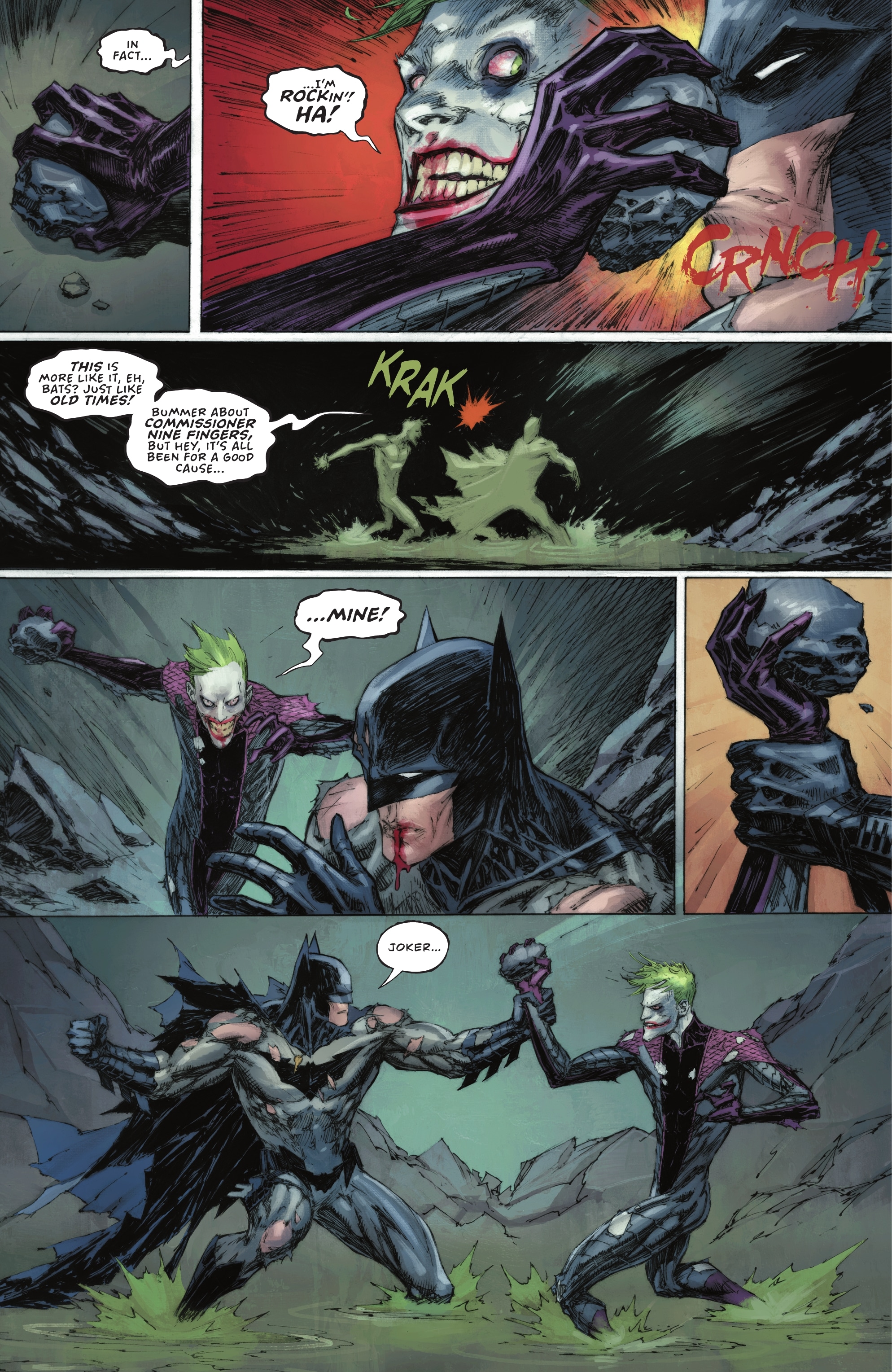 Read online Batman & The Joker: The Deadly Duo comic -  Issue #7 - 8