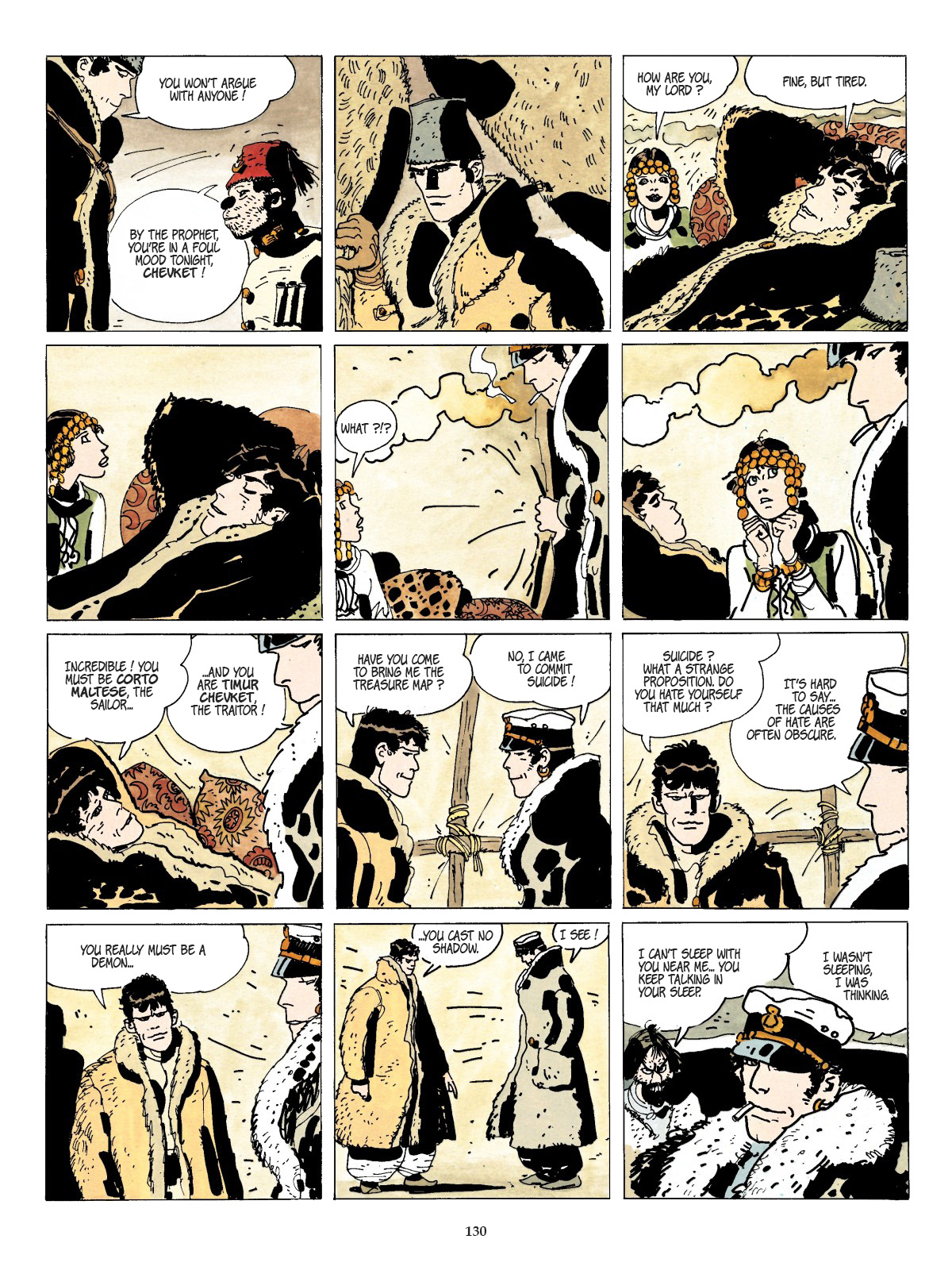 Read online Corto Maltese comic -  Issue # TPB 11 - 133