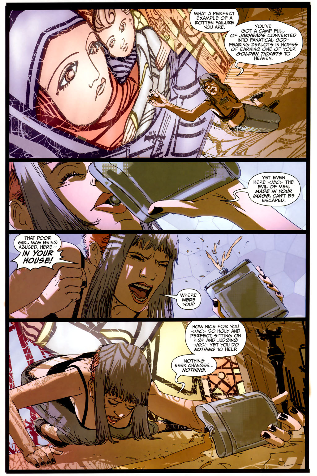 Read online Strange Girl comic -  Issue #6 - 14