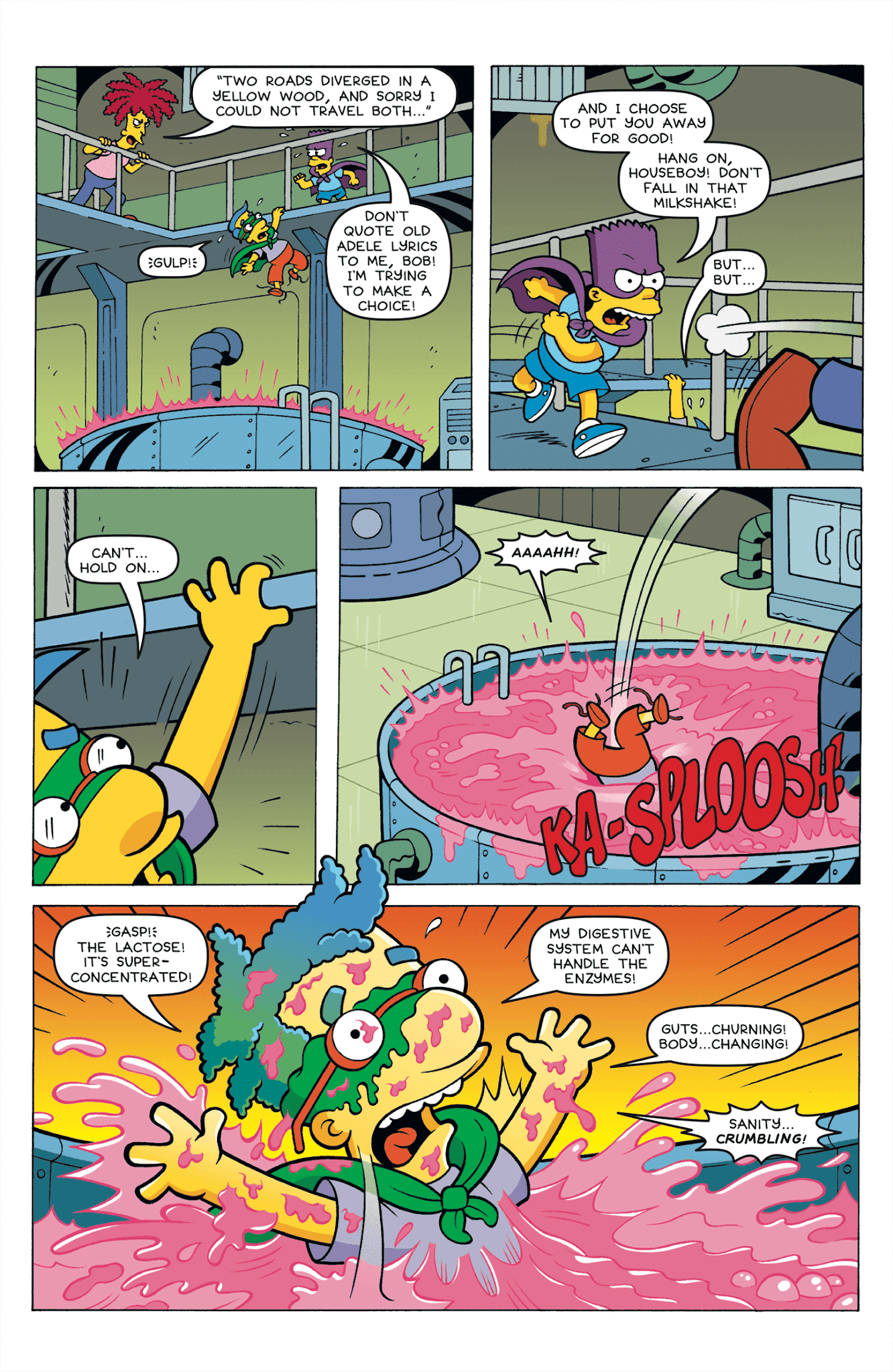 Read online Simpsons One-Shot Wonders: Bartman Spectacularly Super Secret Saga comic -  Issue #2 - 16
