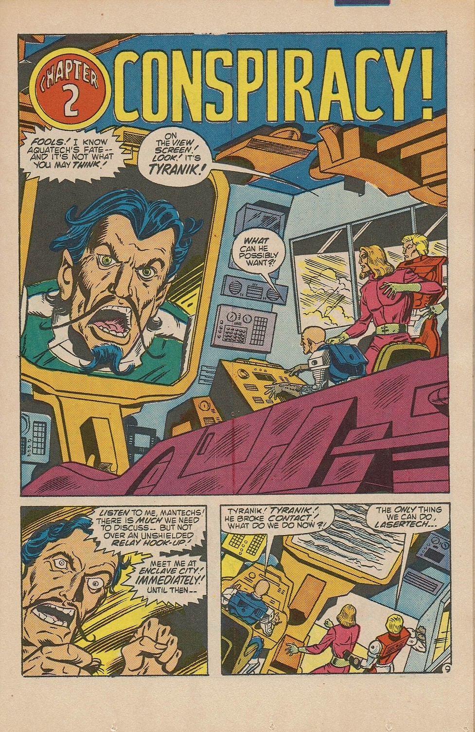 Read online ManTech Robot Warriors comic -  Issue #4 - 13