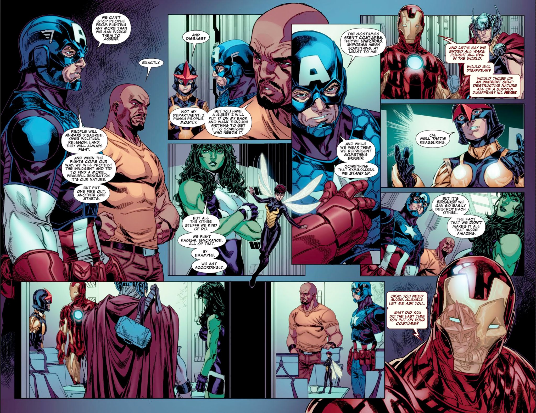 Read online Avengers: Heroes Welcome comic -  Issue # Full - 9