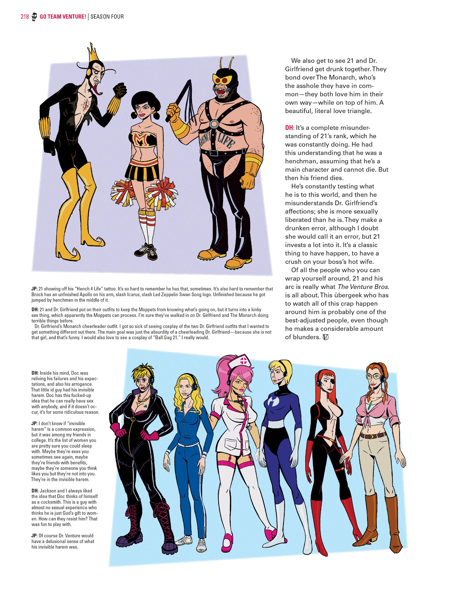 Read online Go Team Venture!: The Art and Making of The Venture Bros. comic -  Issue # TPB (Part 3) - 17