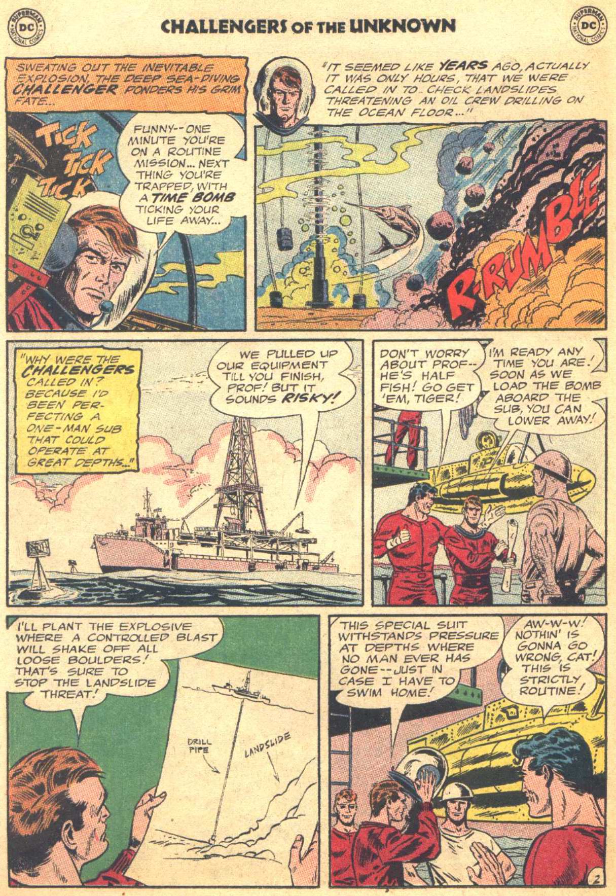 Read online Challengers of the Unknown (1958) comic -  Issue #41 - 24