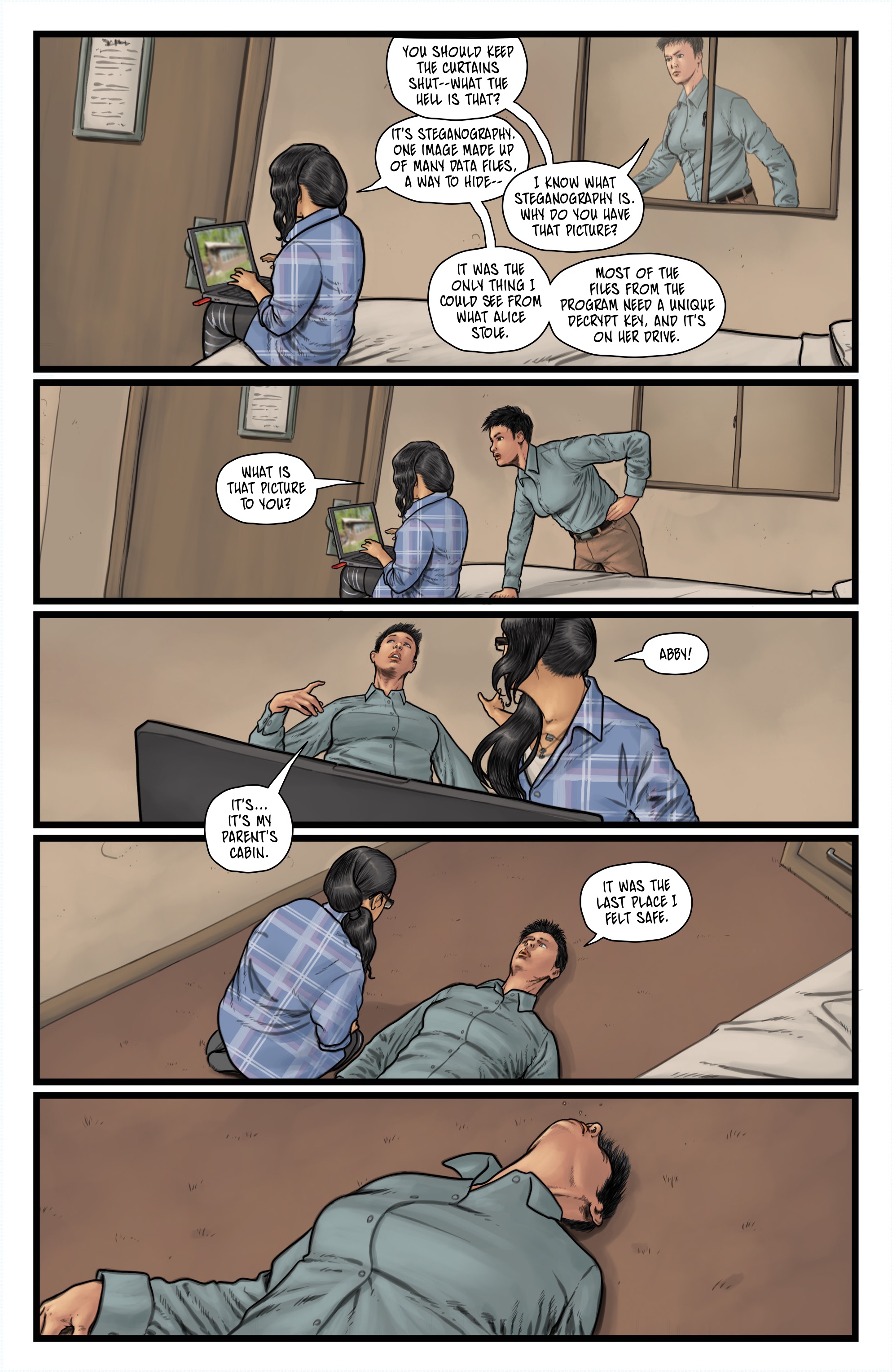 Read online Throwaways comic -  Issue #4 - 22