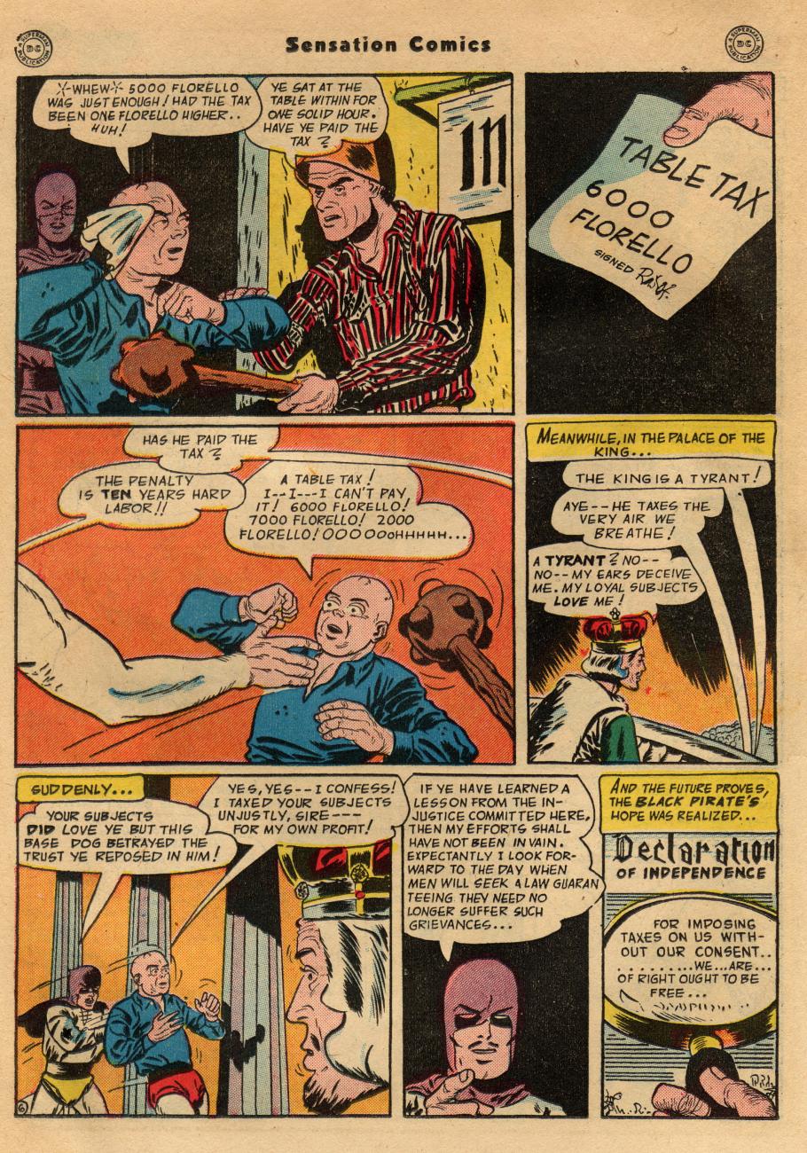 Read online Sensation (Mystery) Comics comic -  Issue #49 - 36