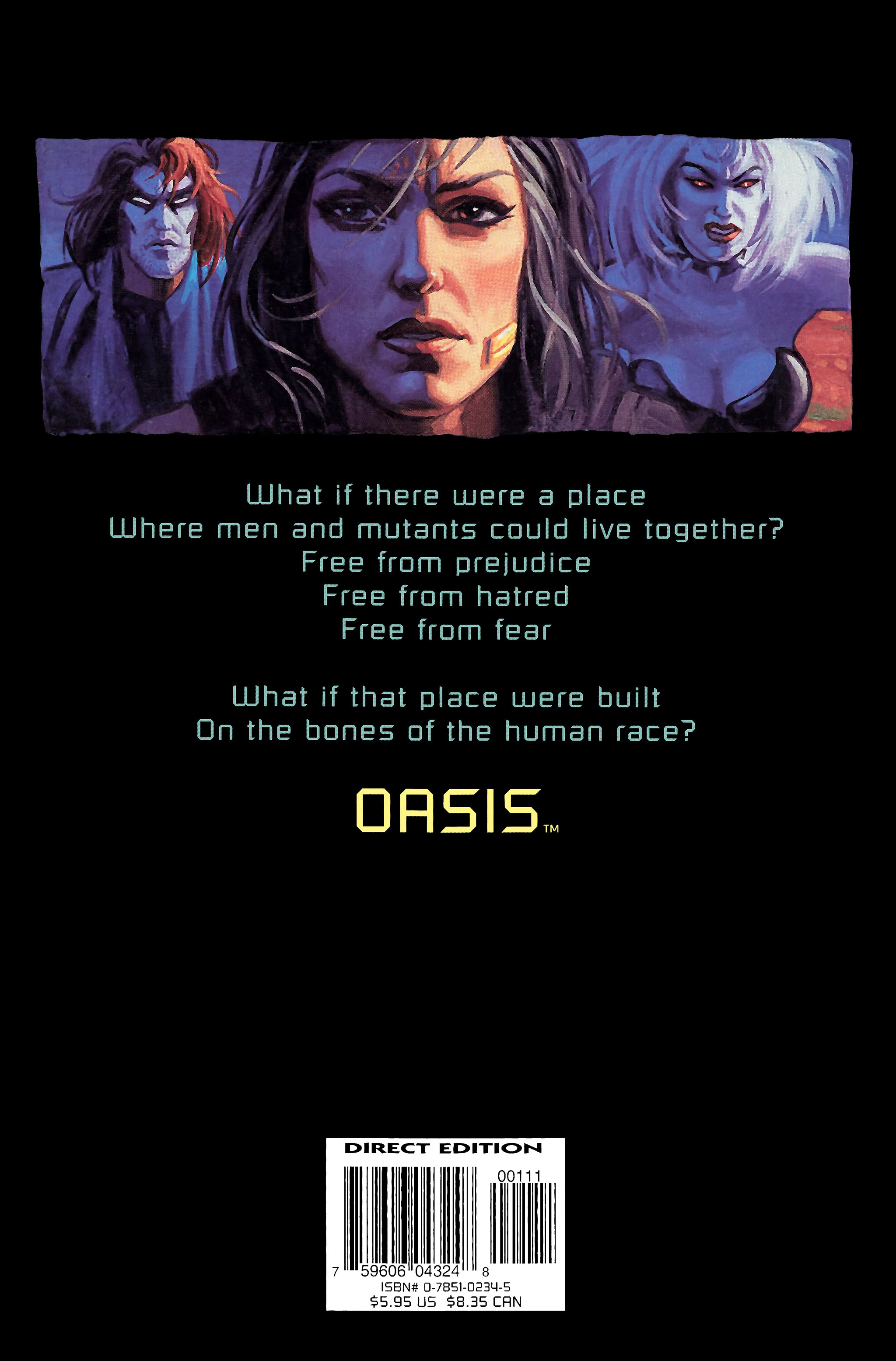 Read online X-Men 2099: Oasis comic -  Issue # Full - 49
