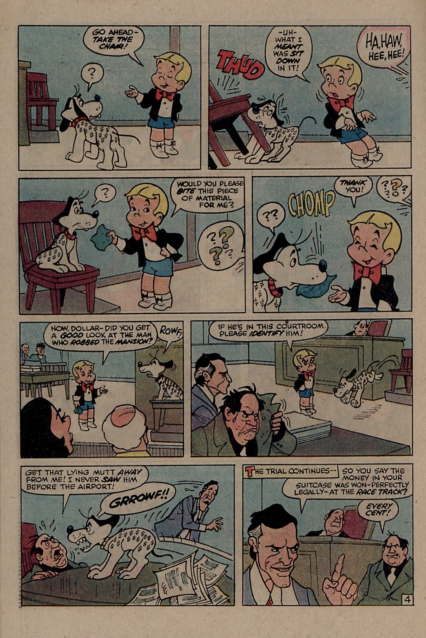 Read online Richie Rich & Dollar the Dog comic -  Issue #18 - 24
