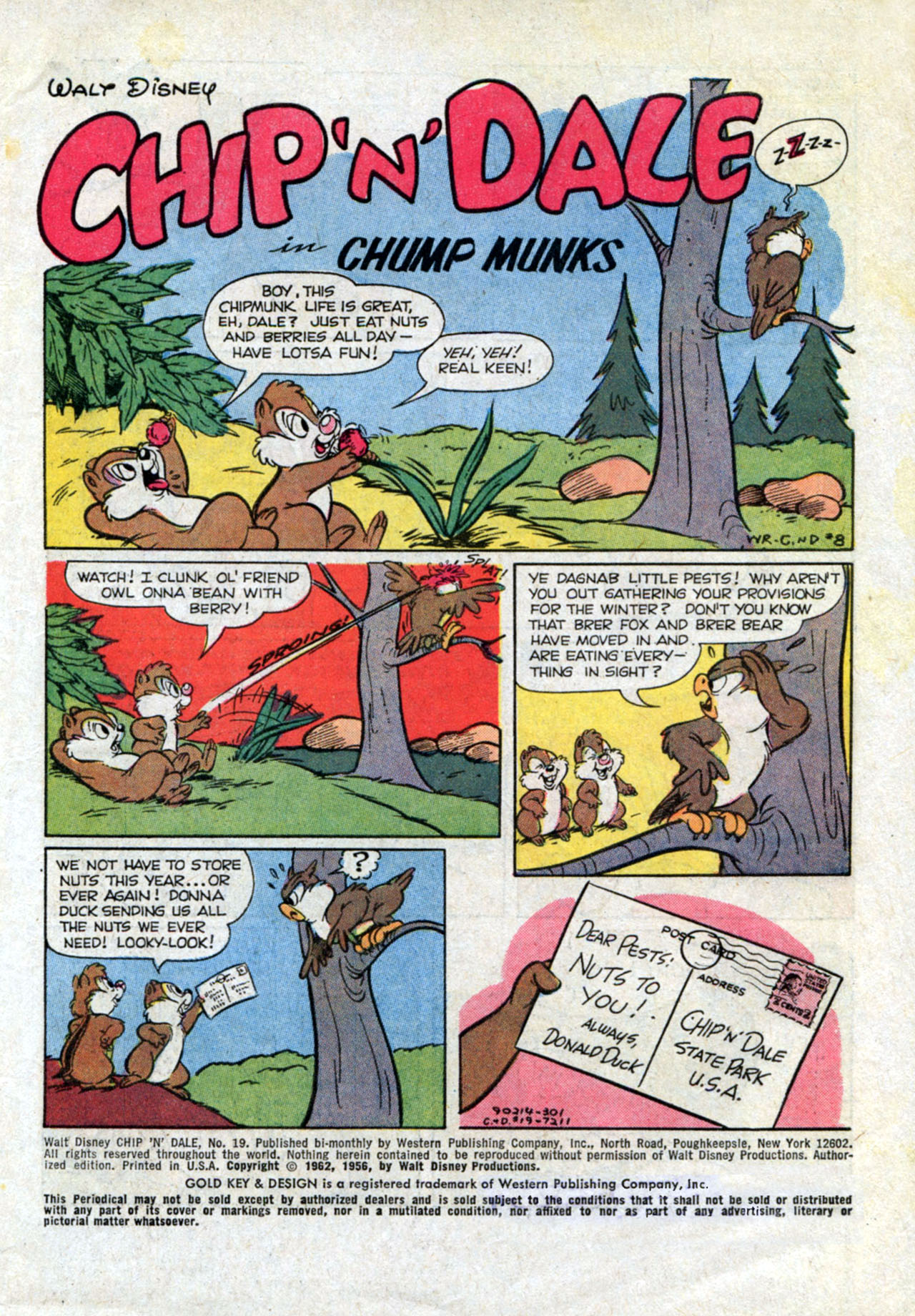 Read online Walt Disney Chip 'n' Dale comic -  Issue #19 - 3