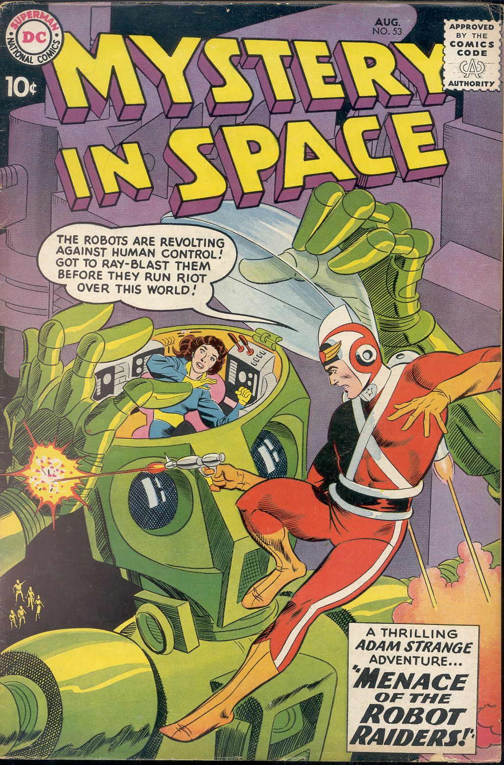 Read online Mystery in Space (1951) comic -  Issue #53 - 1