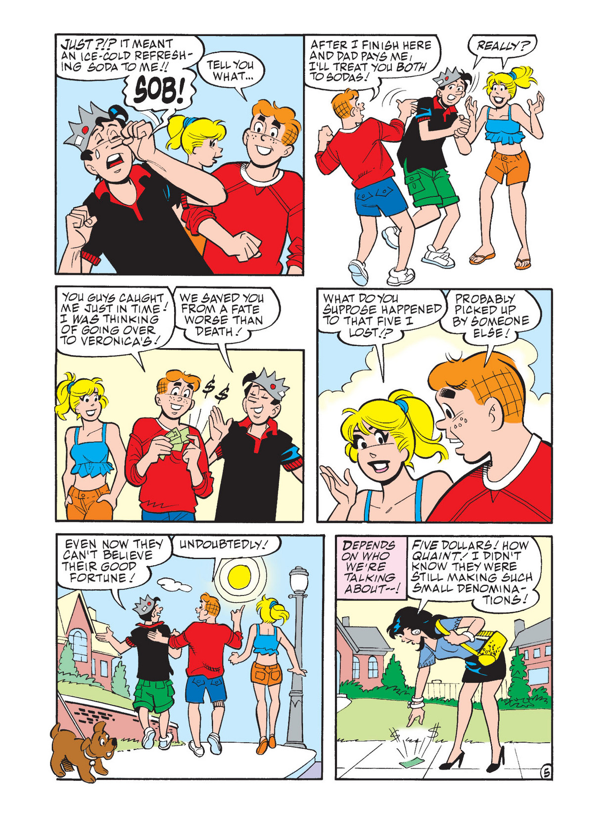 Read online Betty and Veronica Double Digest comic -  Issue #202 - 126