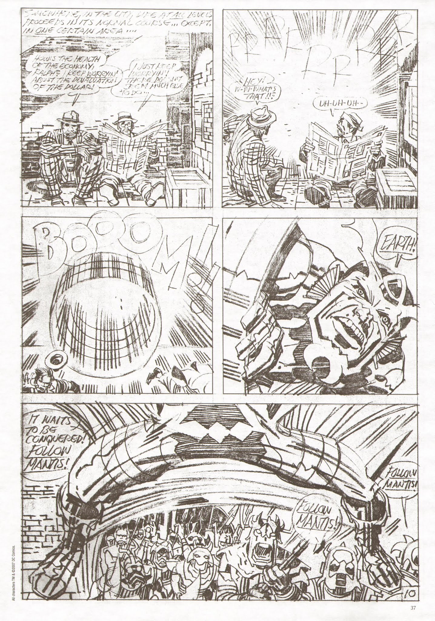 Read online The Jack Kirby Collector comic -  Issue #48 - 38