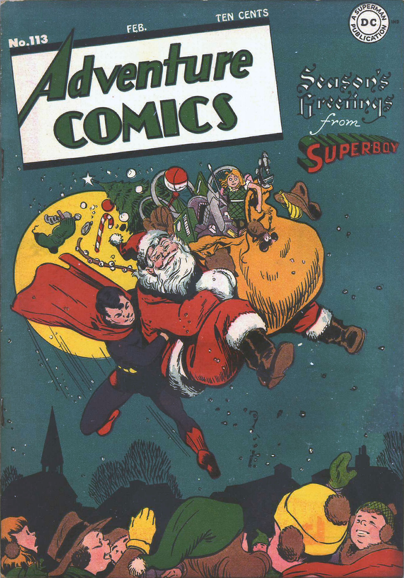 Read online Adventure Comics (1938) comic -  Issue #113 - 2