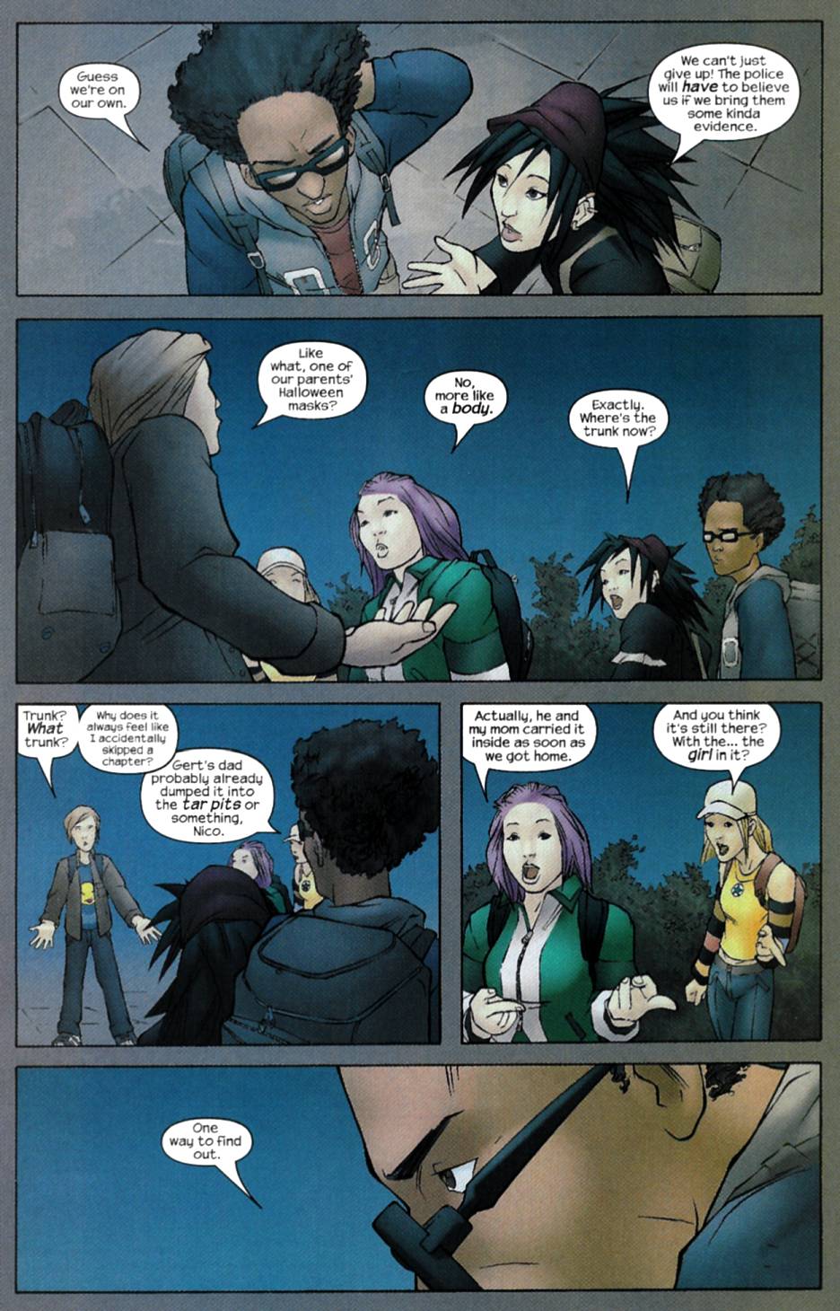 Read online Runaways (2003) comic -  Issue #2 - 20