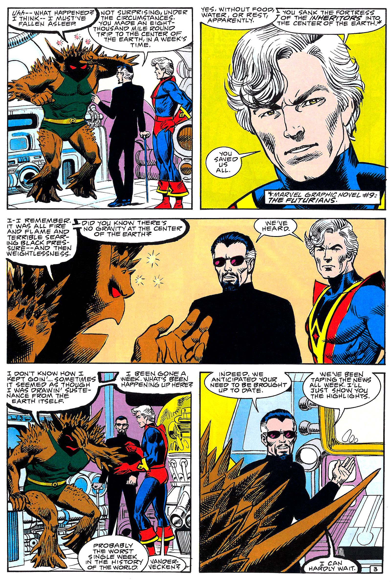 Read online The Futurians (1987) comic -  Issue # TPB - 8