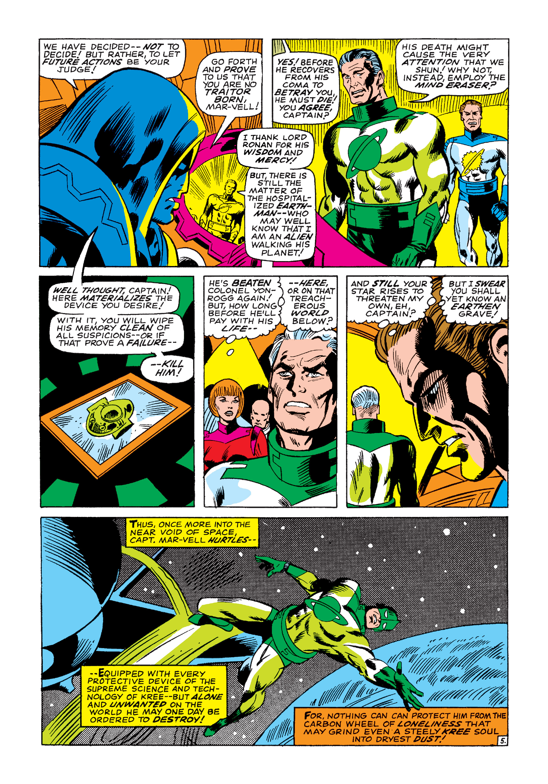 Read online Marvel Masterworks: Captain Marvel comic -  Issue # TPB 1 (Part 2) - 34
