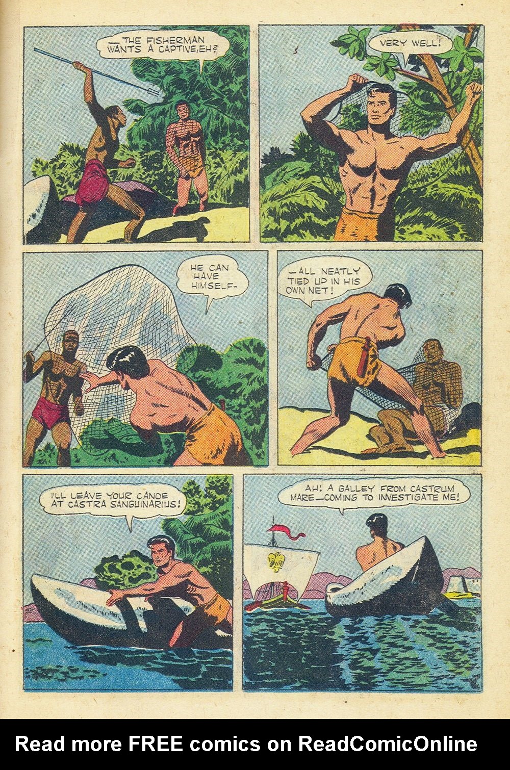 Read online Tarzan (1948) comic -  Issue #58 - 31