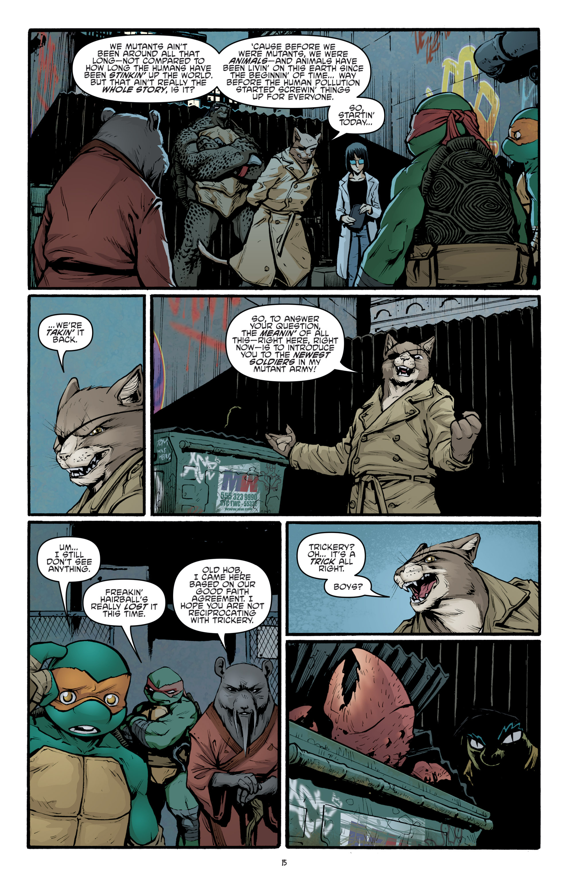 Read online Teenage Mutant Ninja Turtles (2011) comic -  Issue #38 - 20