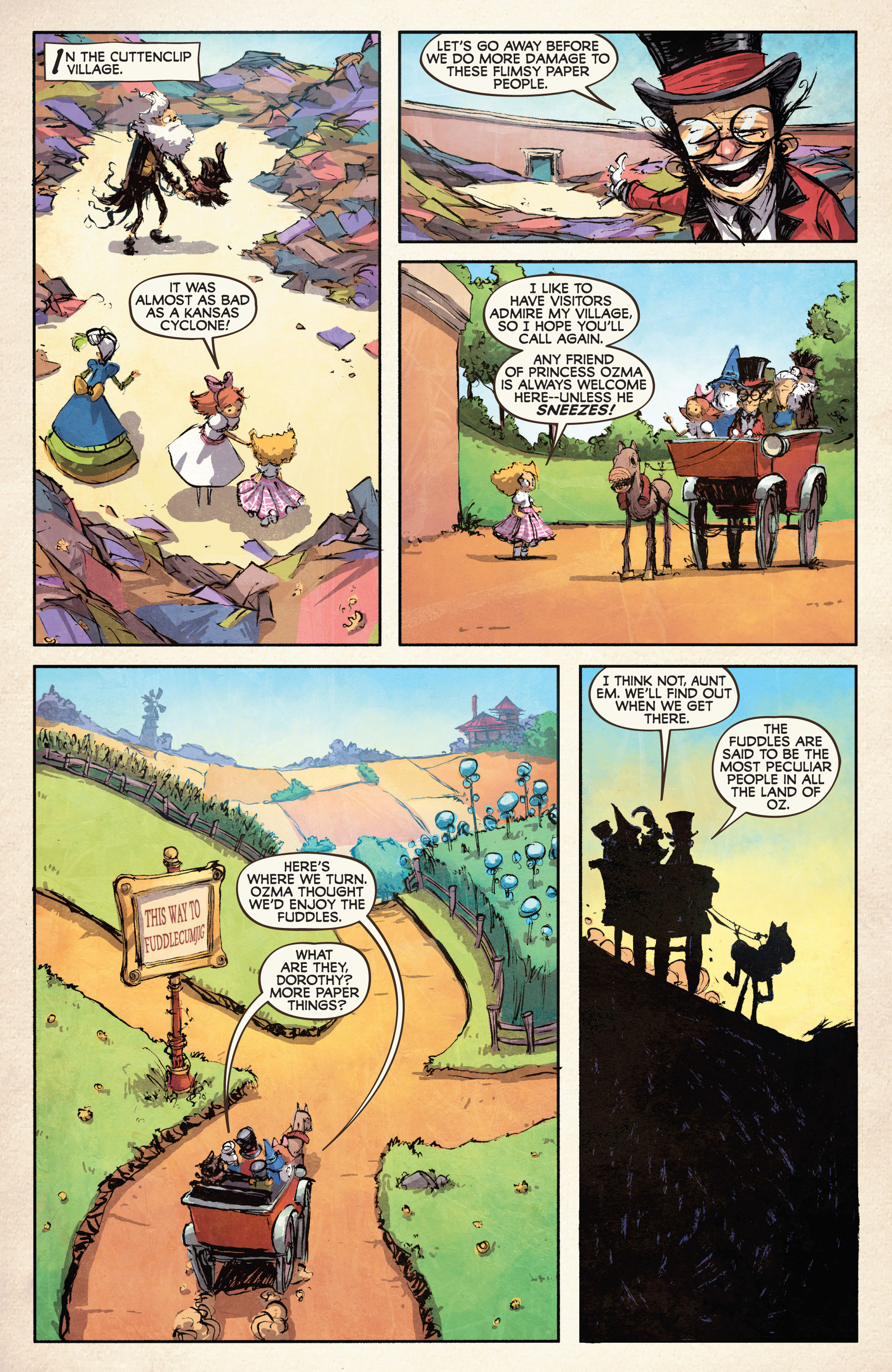Read online The Emerald City of Oz comic -  Issue #3 - 3
