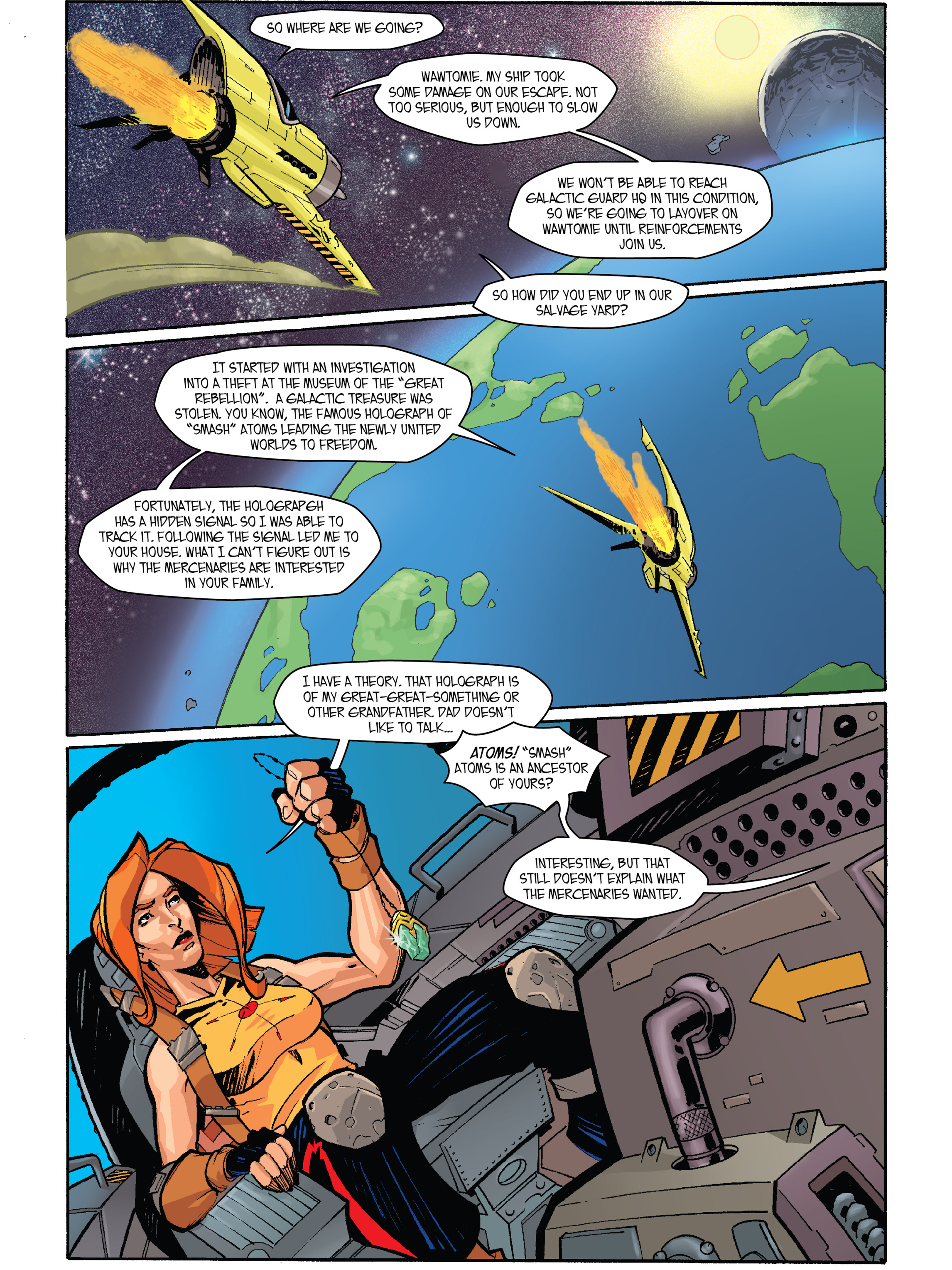 Read online Amber Atoms comic -  Issue #2 - 11